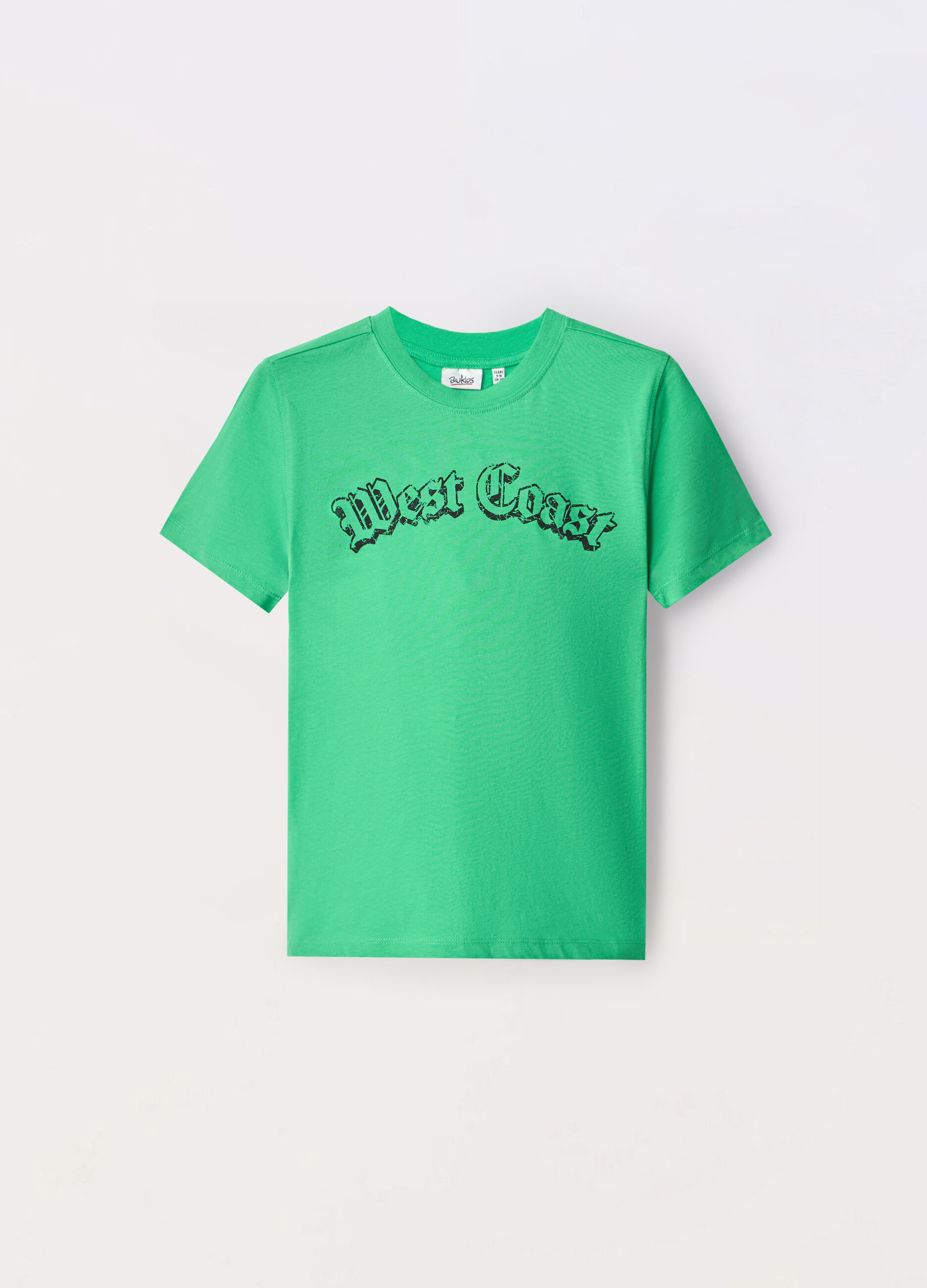 T-shirt in jersey di puro cotone ragazzo