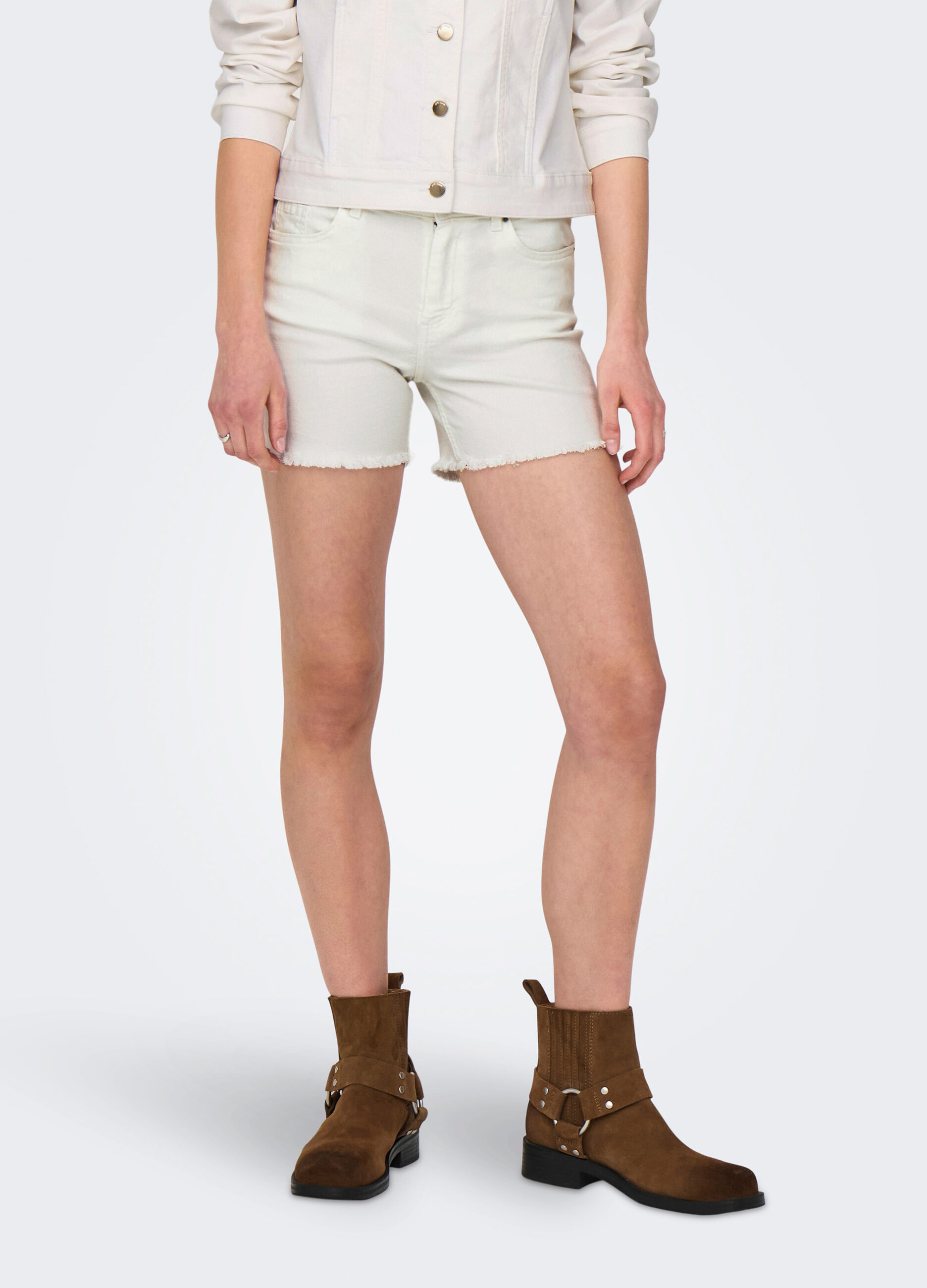 Shorts in denim donna