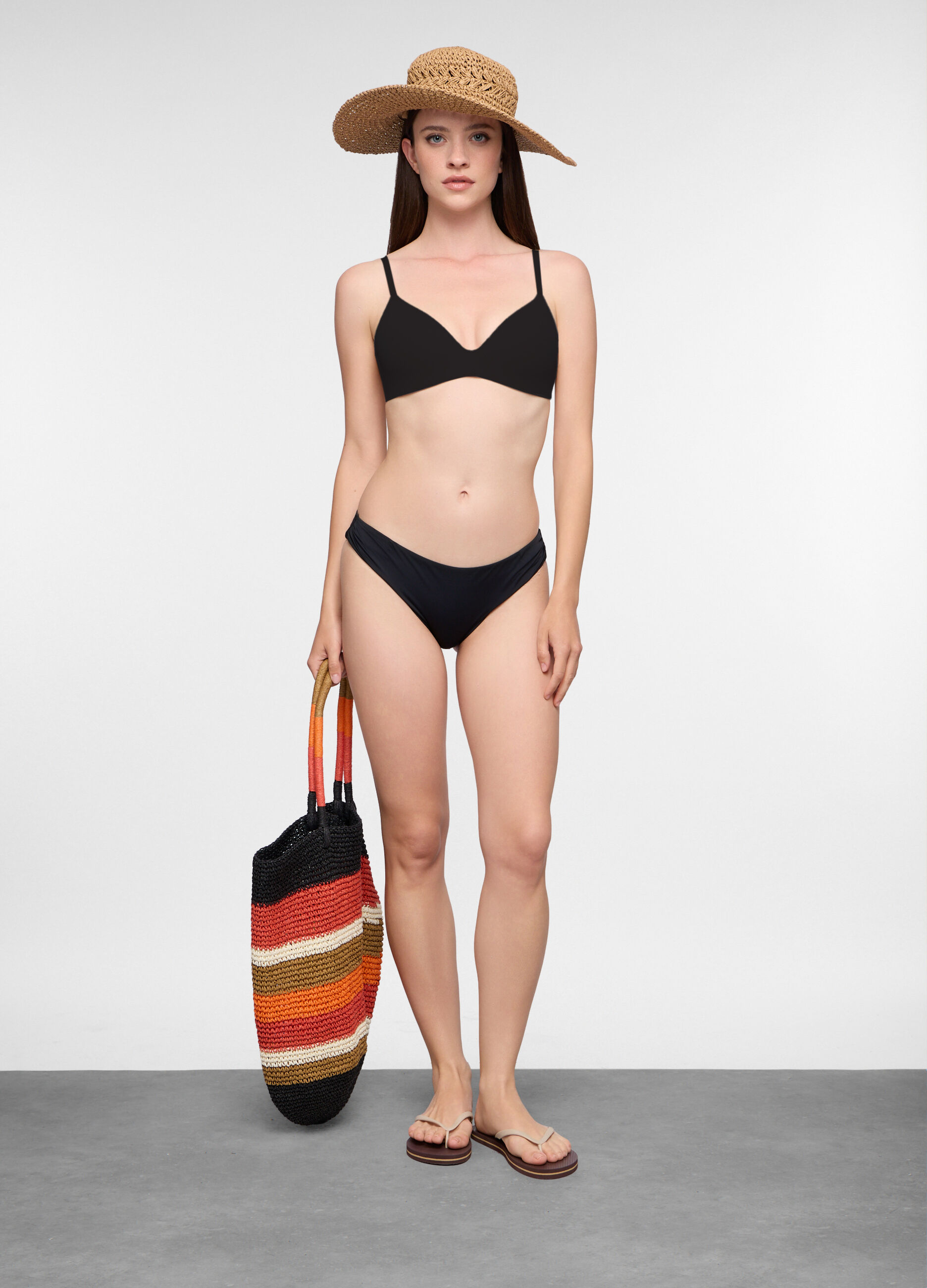 Slip bikini in microfibra stretch donna_0