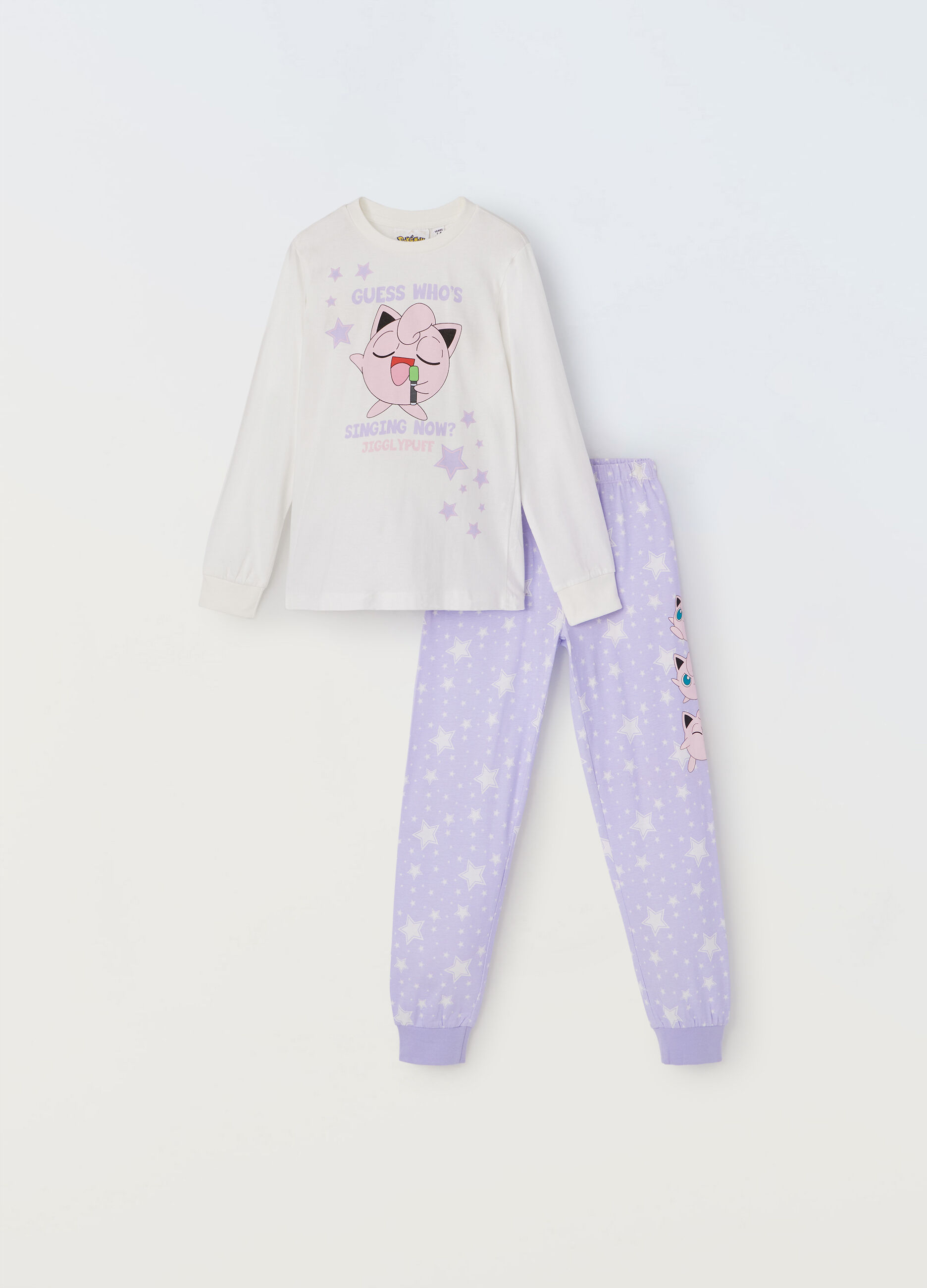 Set pigiama lungo Pokémon in puro cotone bambina_0