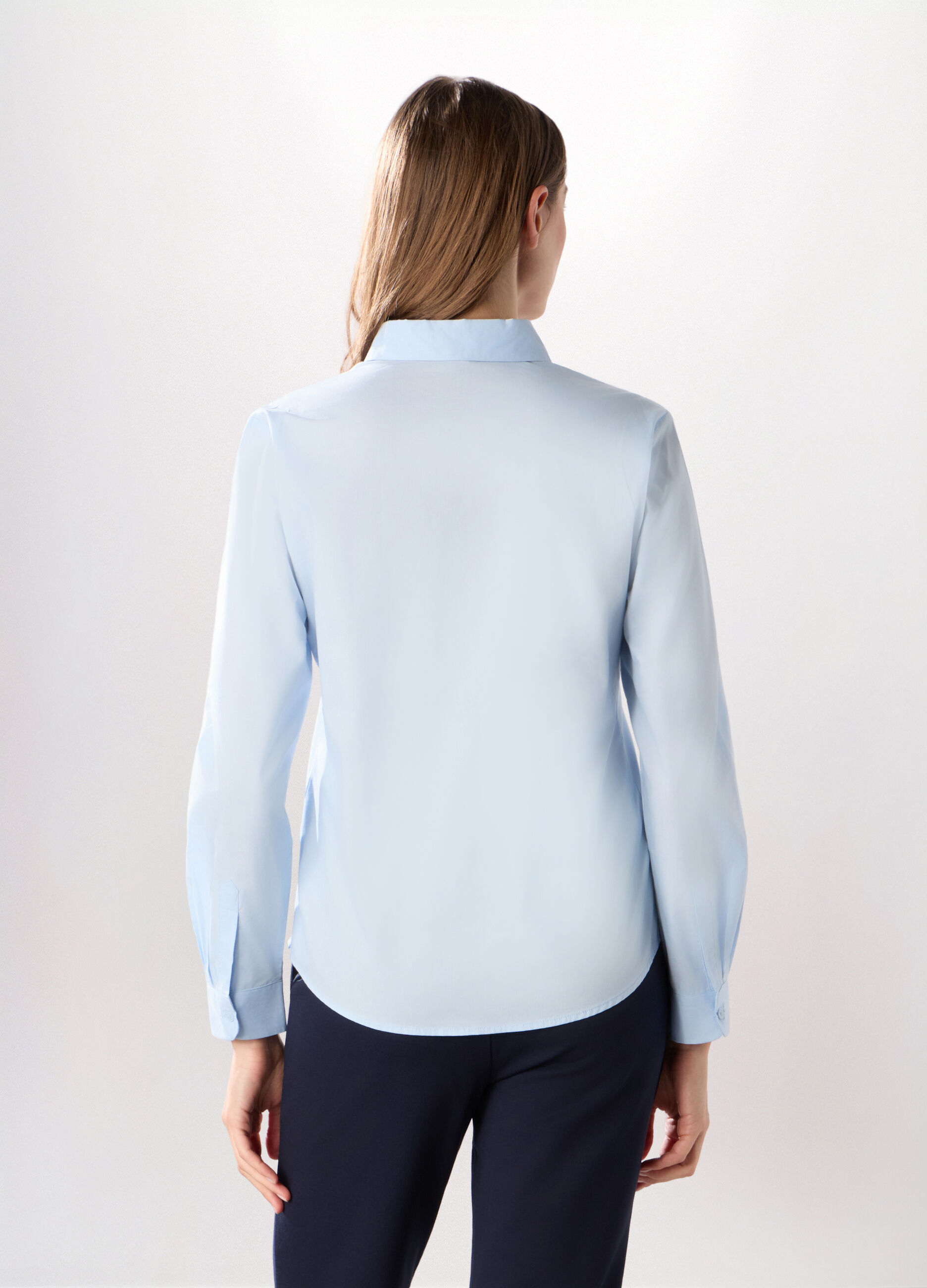 Camicia misto cotone donna_1
