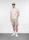 Bermuda relaxed fit in misto cotone e lino uomo_0