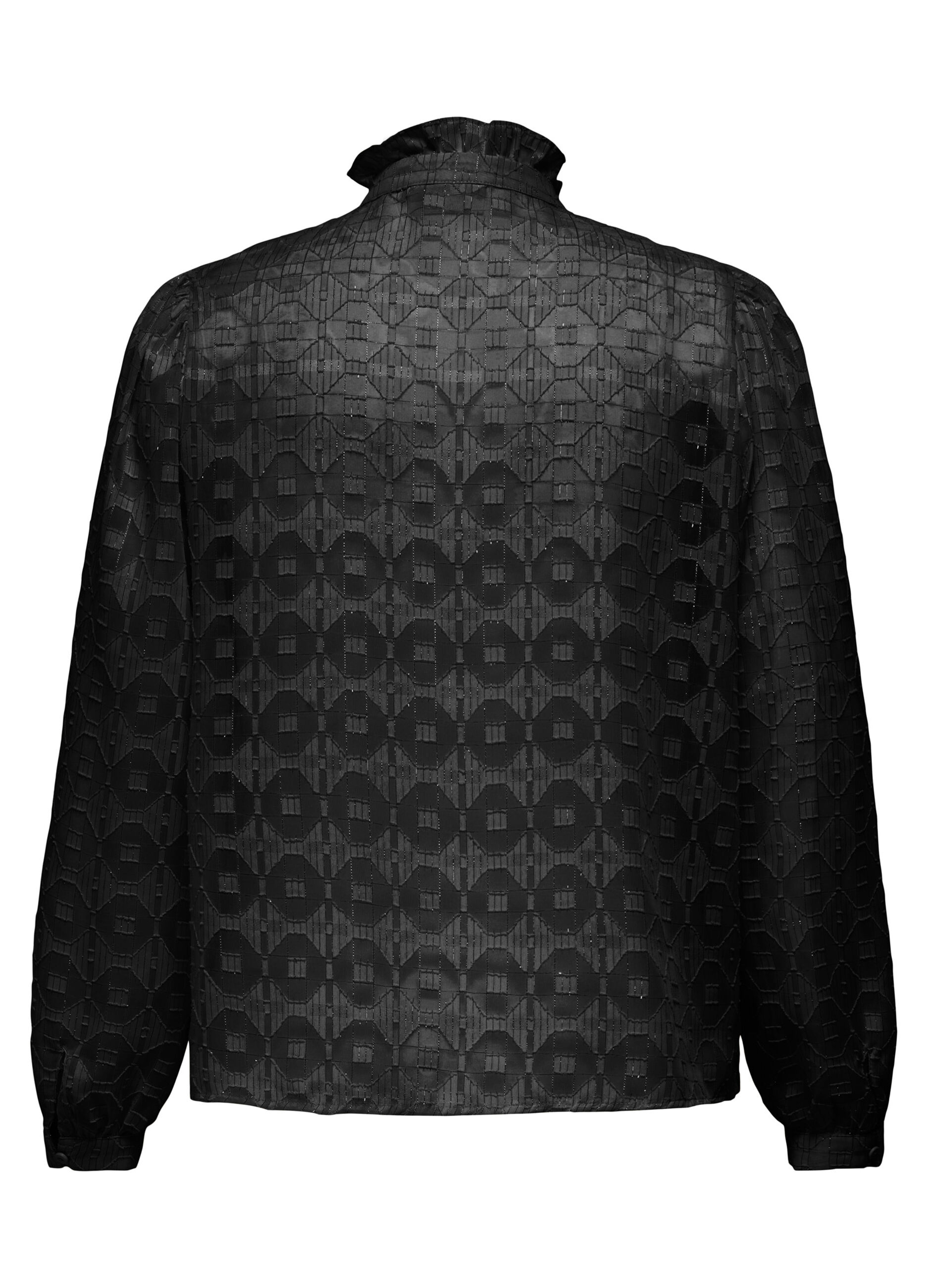 Camicia a maniche lunghe con colletto alla francese_1