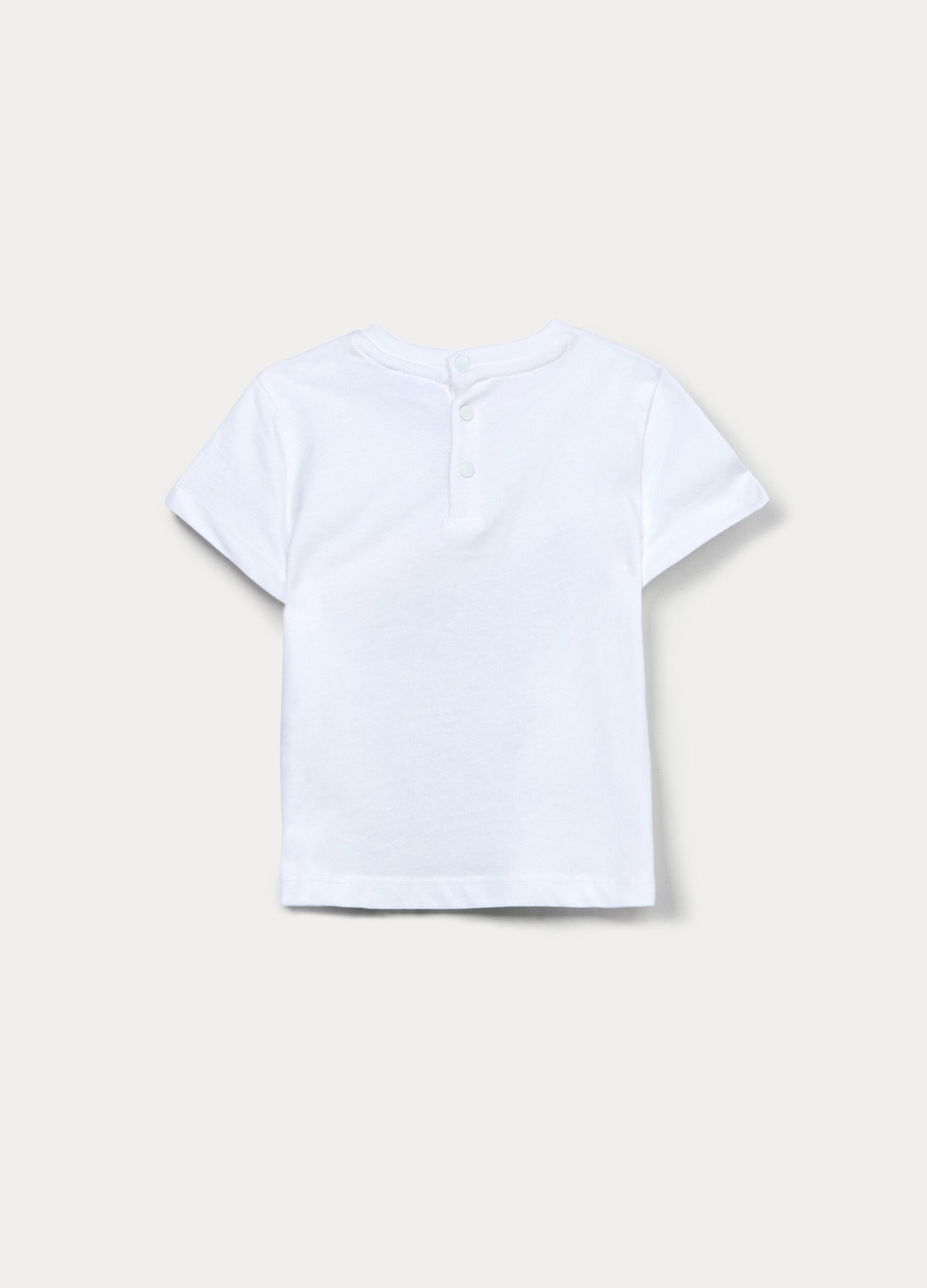 T-shirt in jersey di puro cotone bimbo_1