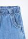 Jogger in denim misto cotone bambina_2