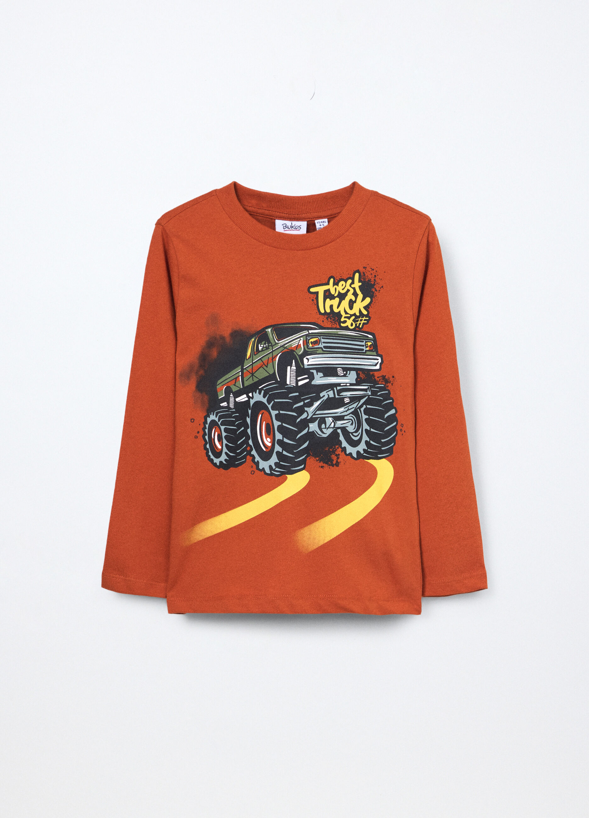T-shirt in jersey di puro cotone bambino_0