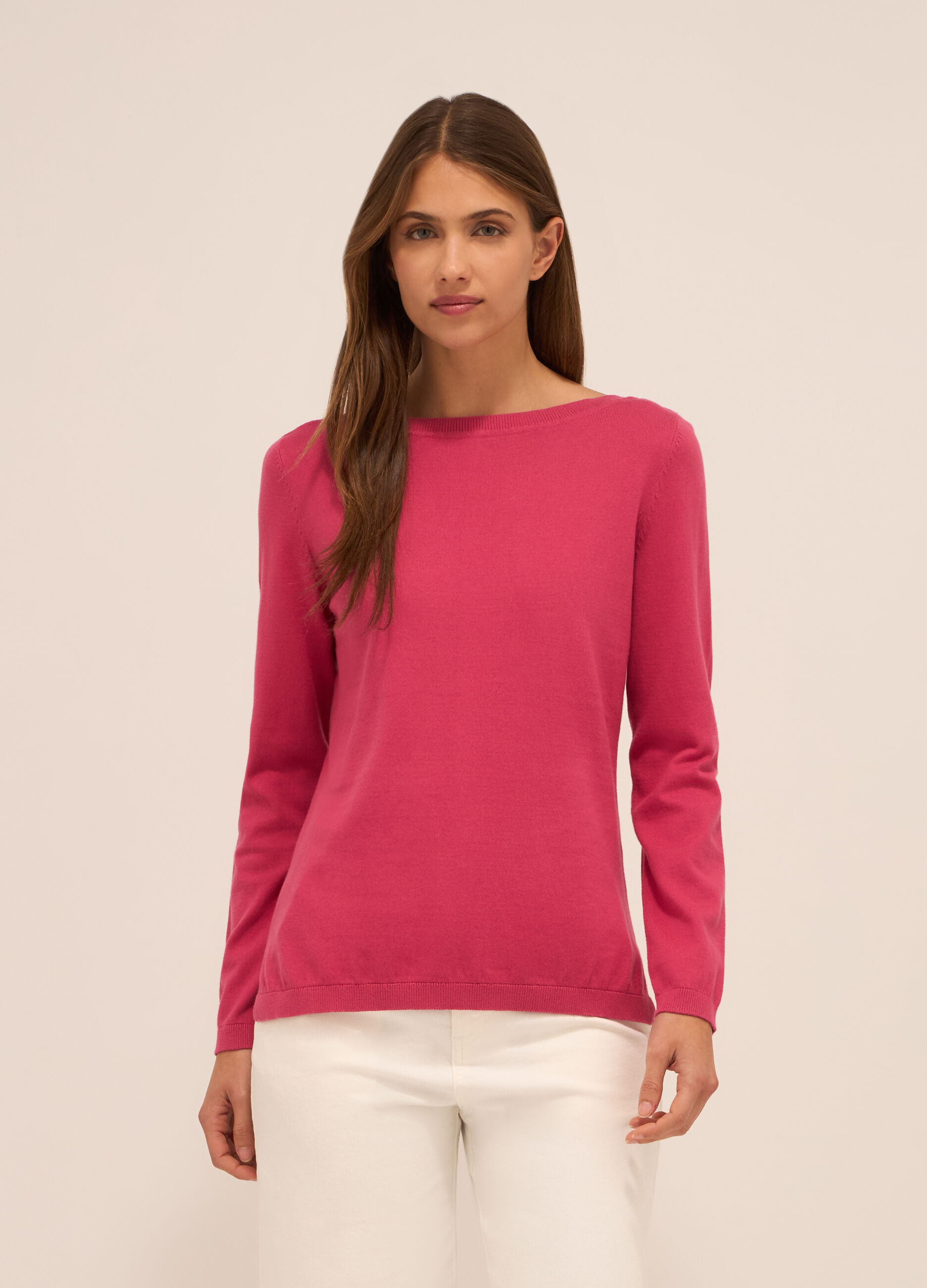 Tricot in puro cotone donna_0