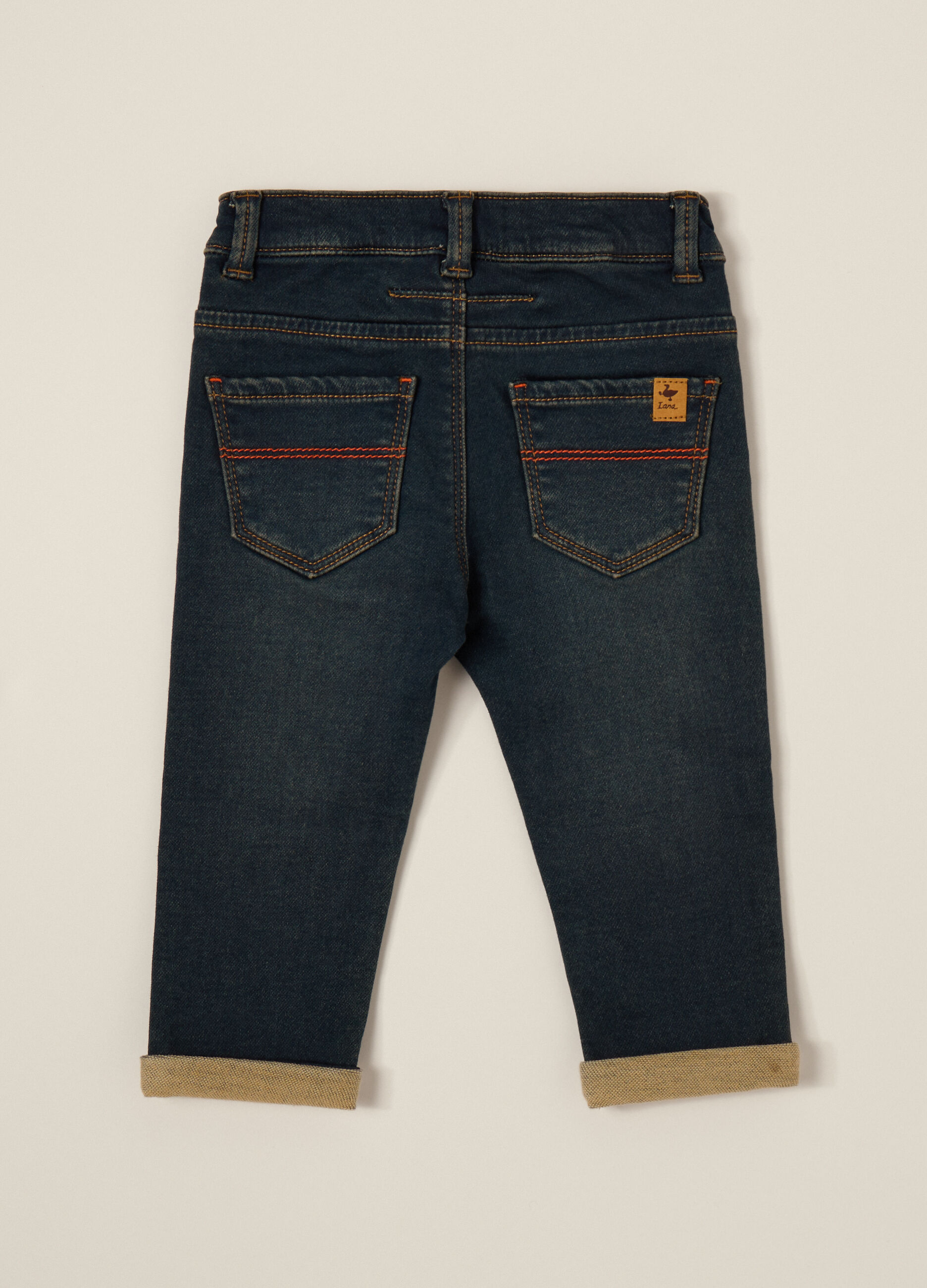 Pantaloni in denim IANA neonato_1