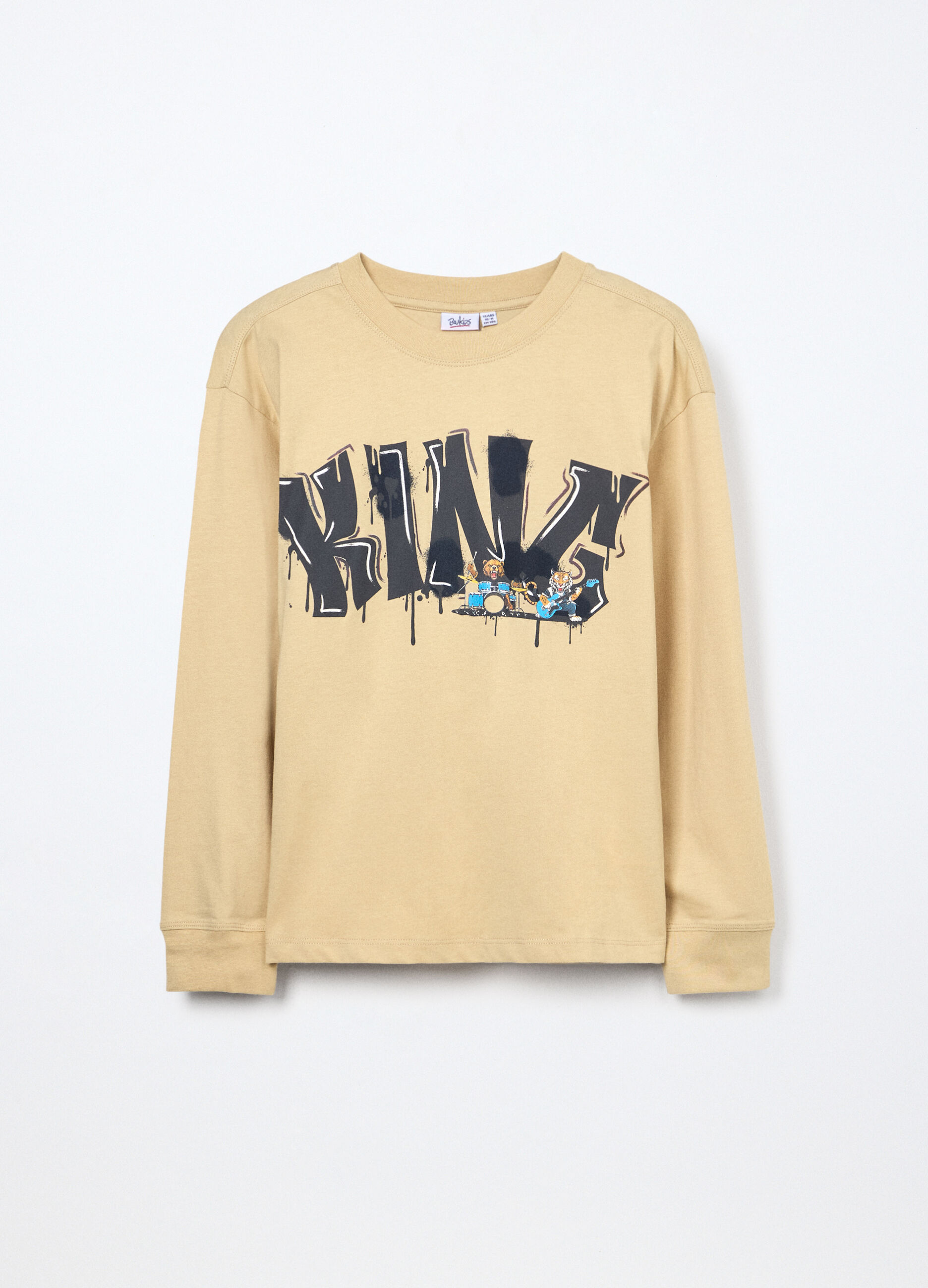 T-shirt in jersey di puro cotone ragazzo_0
