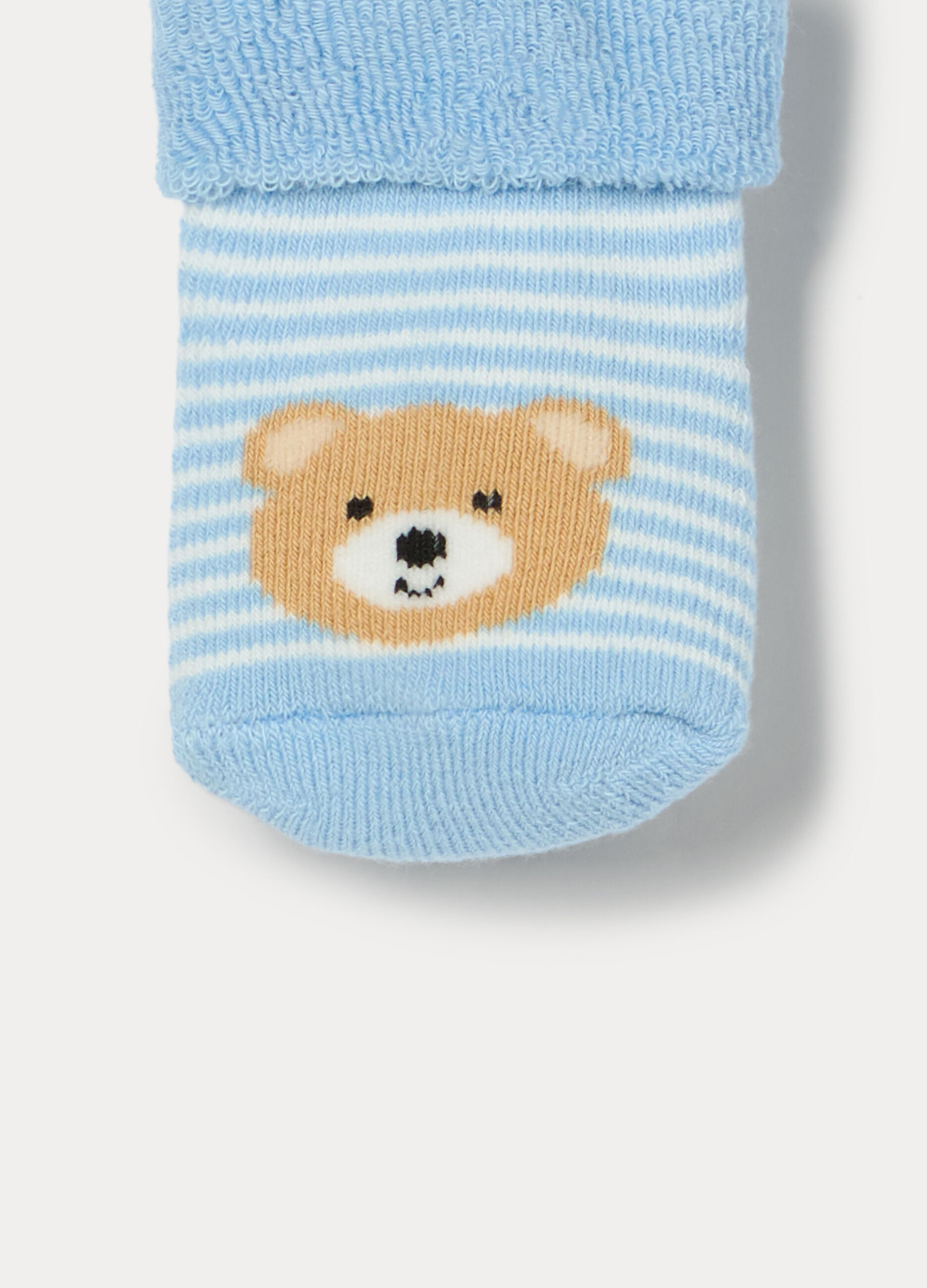 Pack 3 calze antiscivolo in spugna misto cotone _2