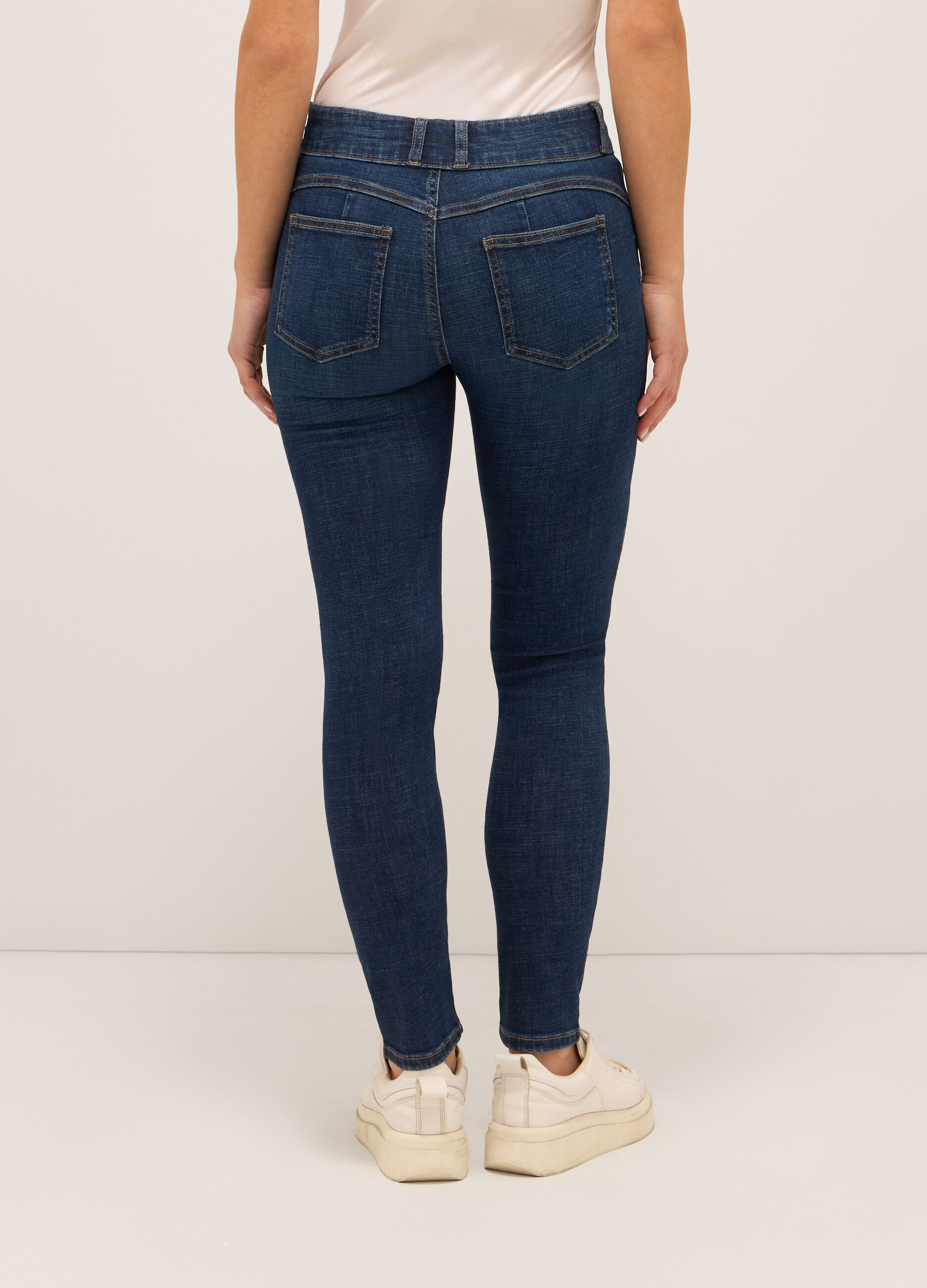 Treggings stretch denim donna_1