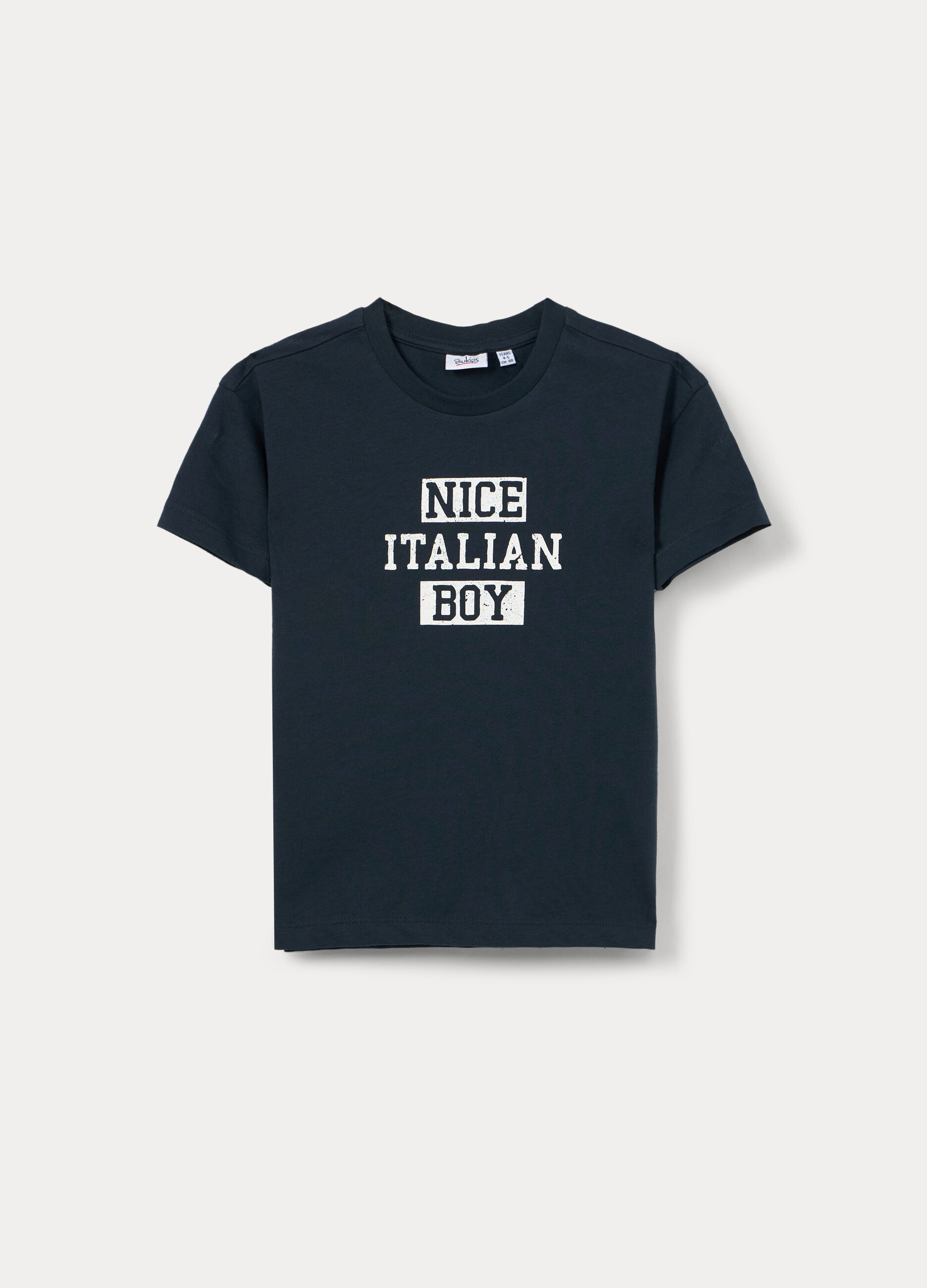 T-shirt in jersey di puro cotone bambino_0