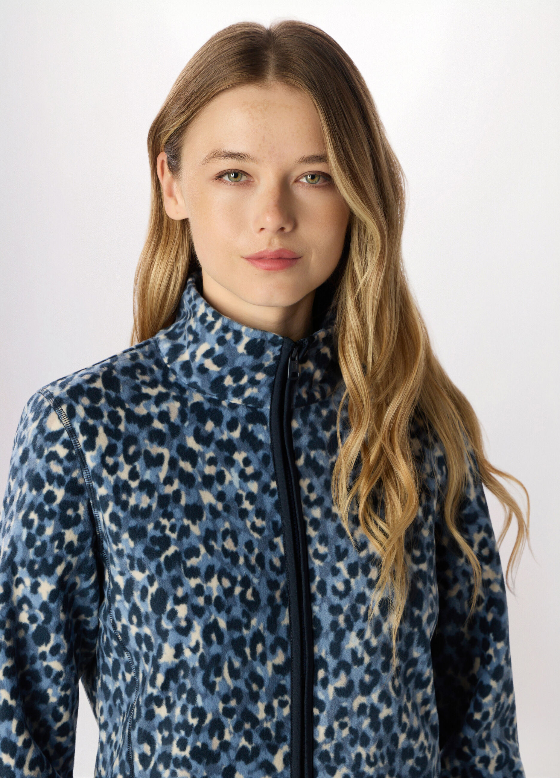 Felpa full zip in pile donna Holistic fitness_2