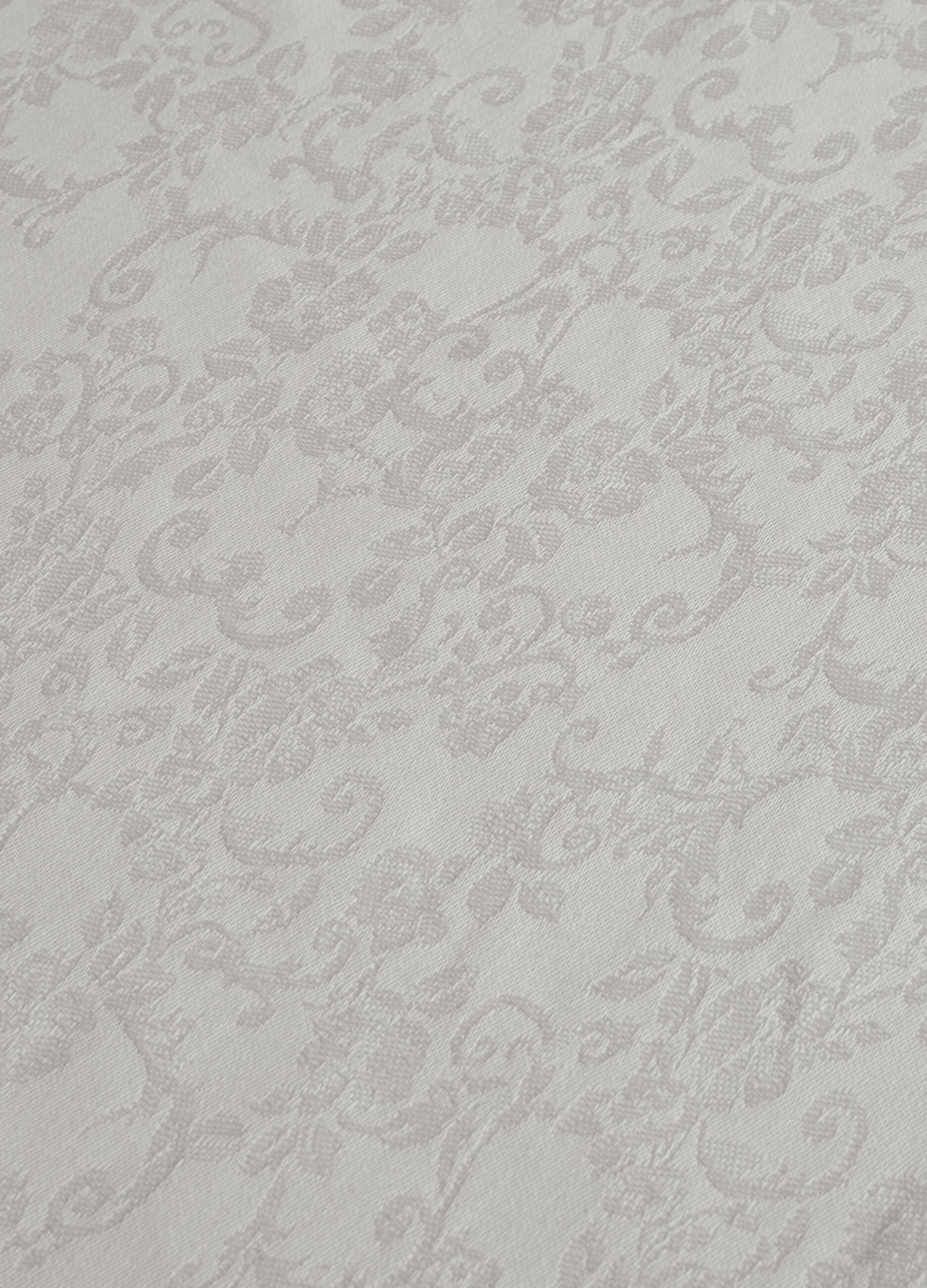 Tovaglia in cotone lavorato jacquard