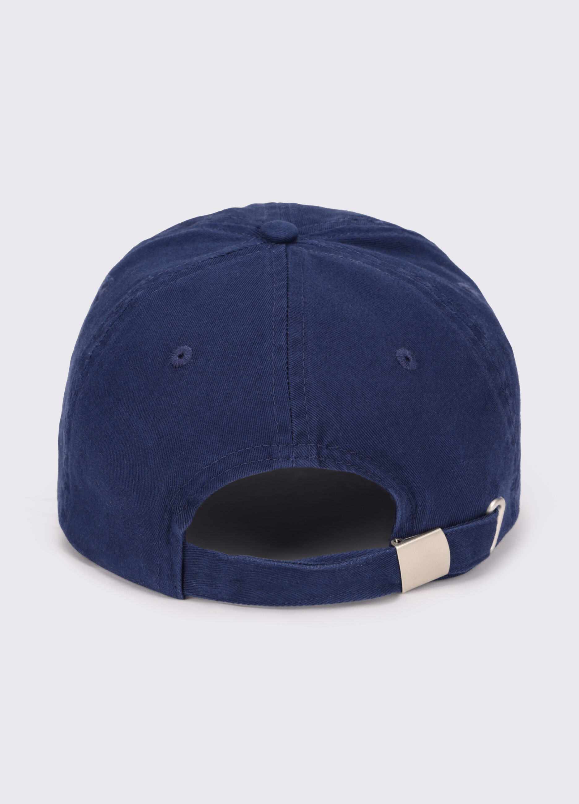 Cappello baseball in twill di cotone con logo uomo_1