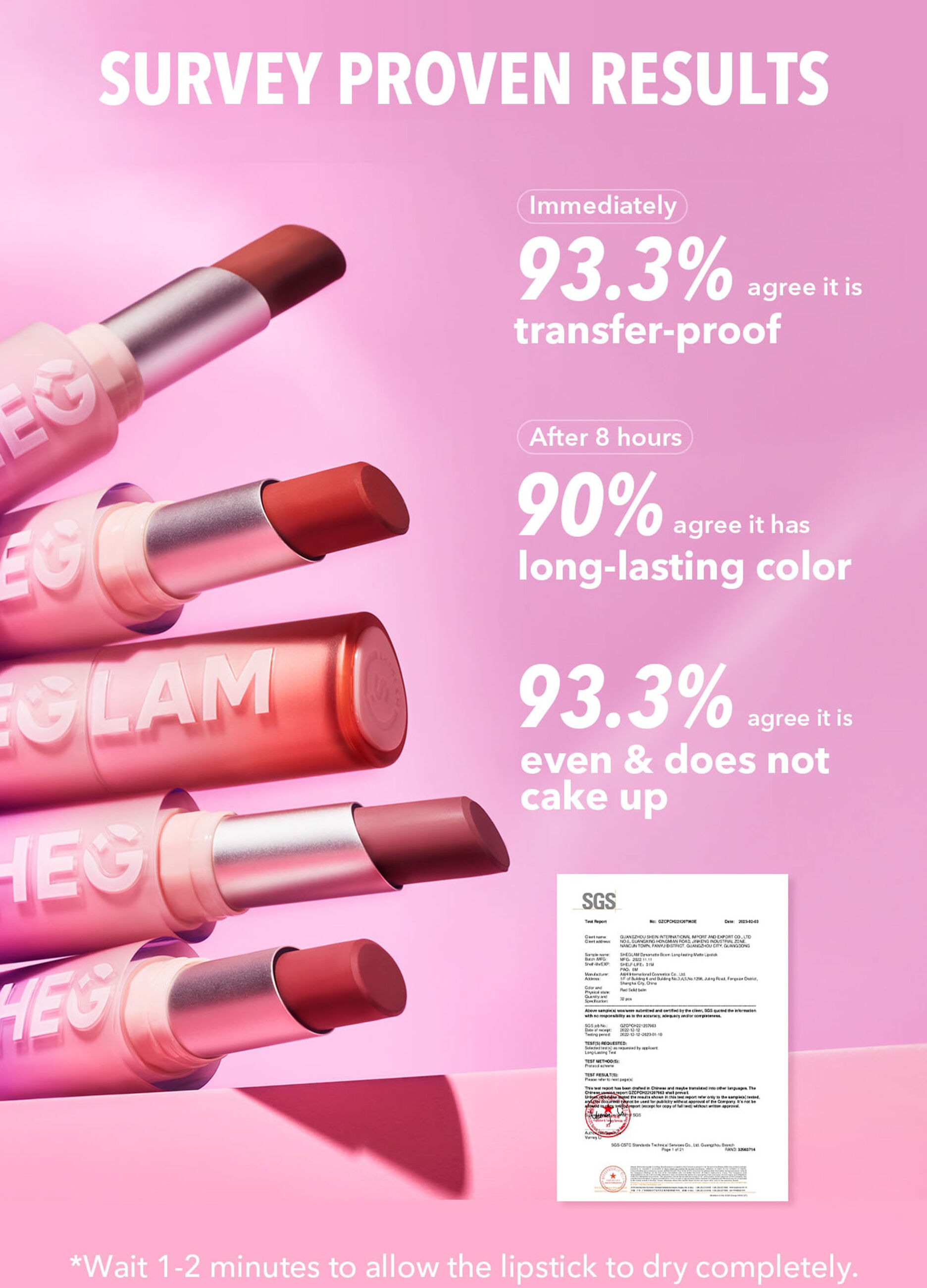 Rossetto opaco a lunga tenuta Dynamatte Boom &ndash; High Key_2