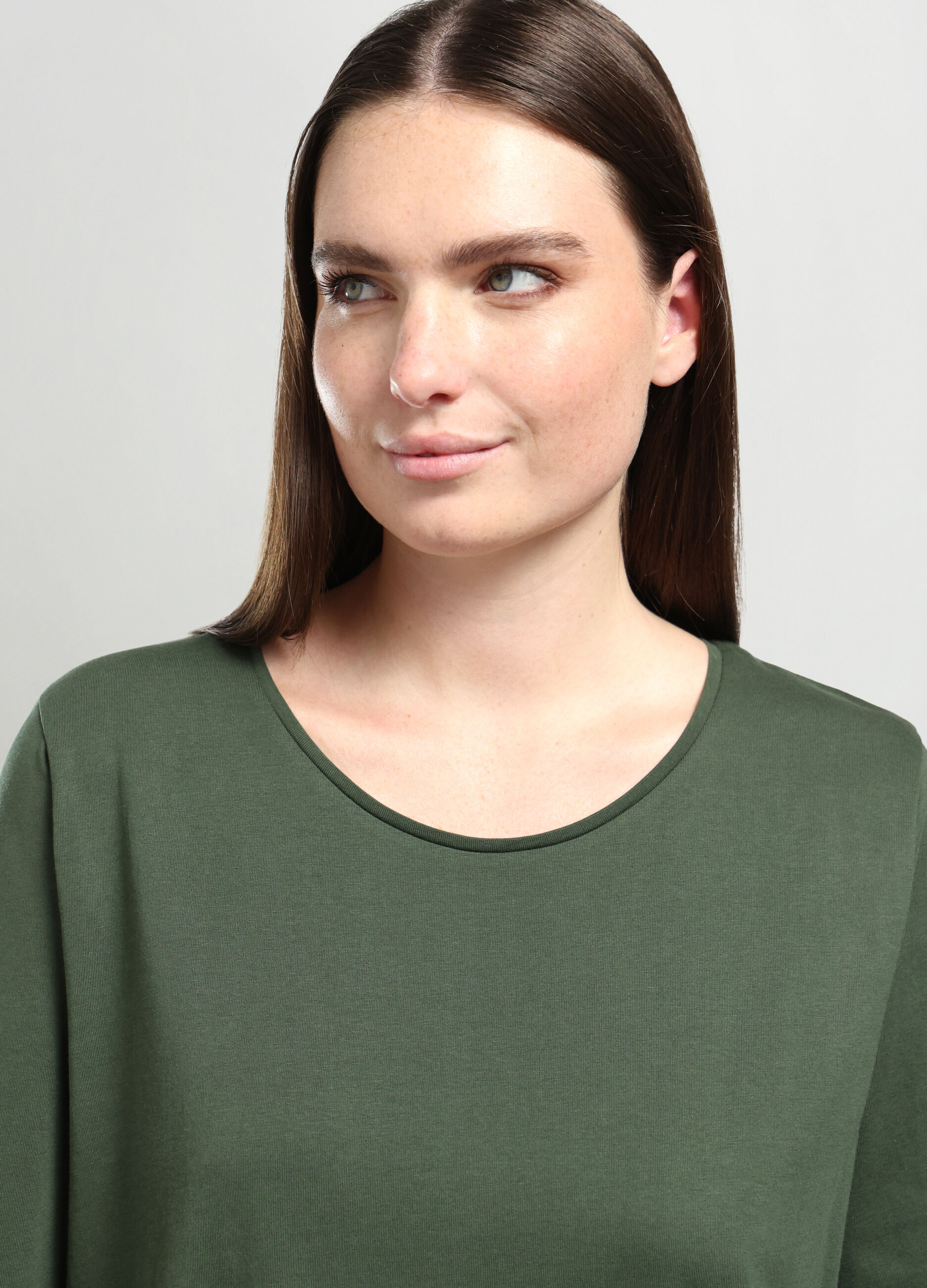 T-shirt in jersey di puro cotone_2