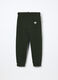 Jogger in puro cotone fleece bambino_1