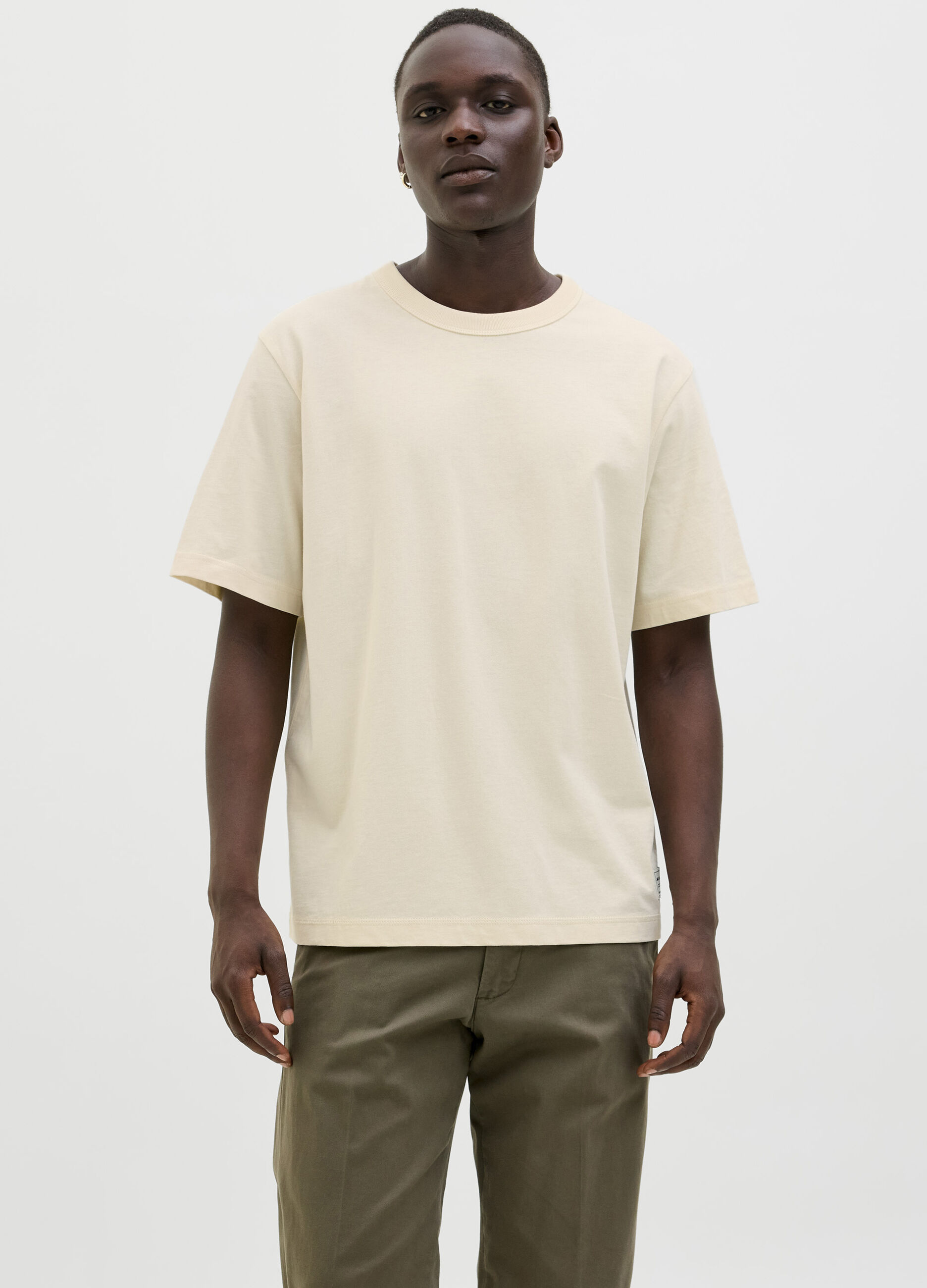 T-shirt in jersey di cotone uomo