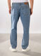 Jeans 5 tasche regular in denim di cotone uomo_2