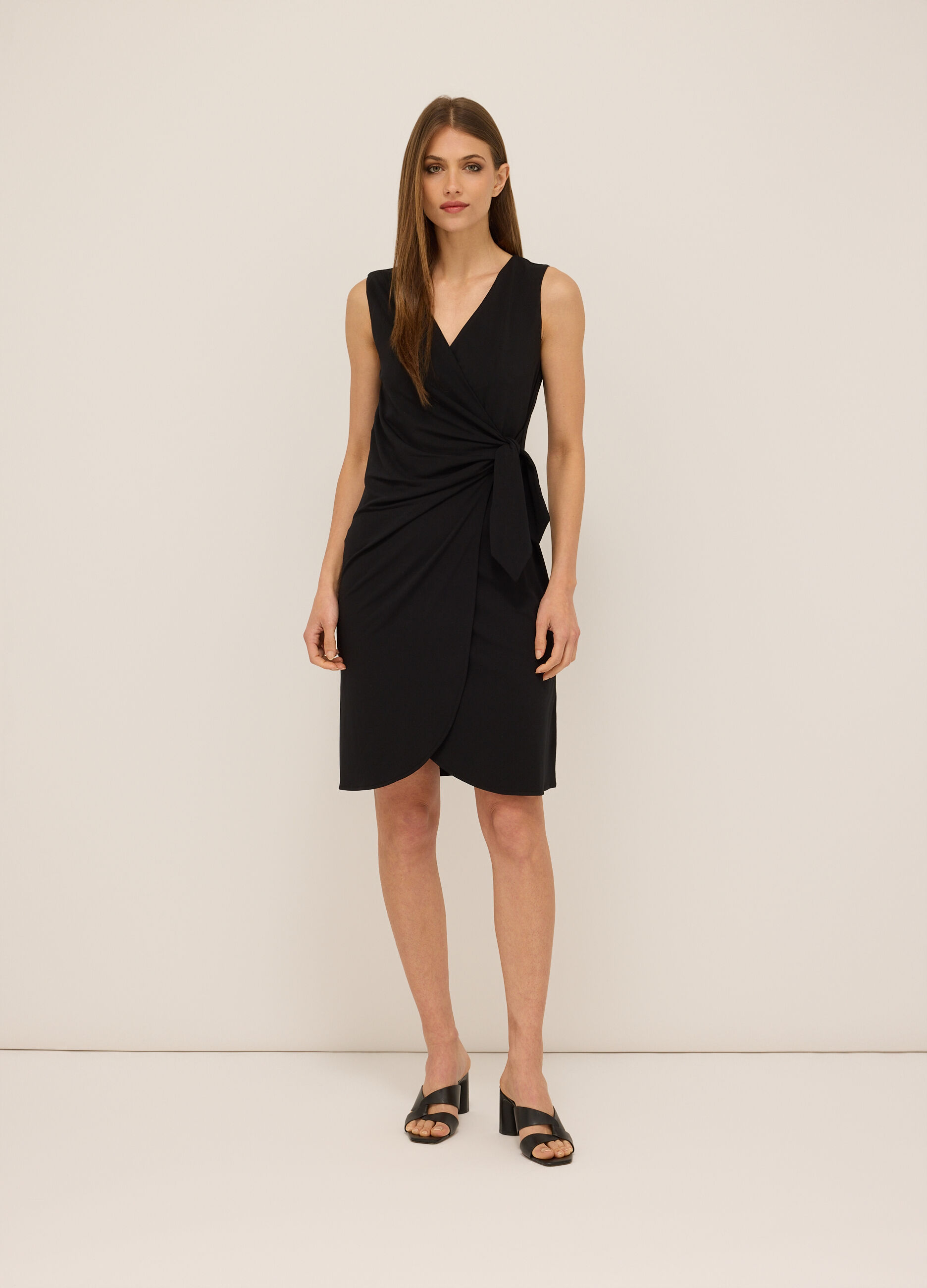 Abito corto in jersey stretch donna_0