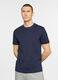T-shirt girocollo in puro cotone uomo_0