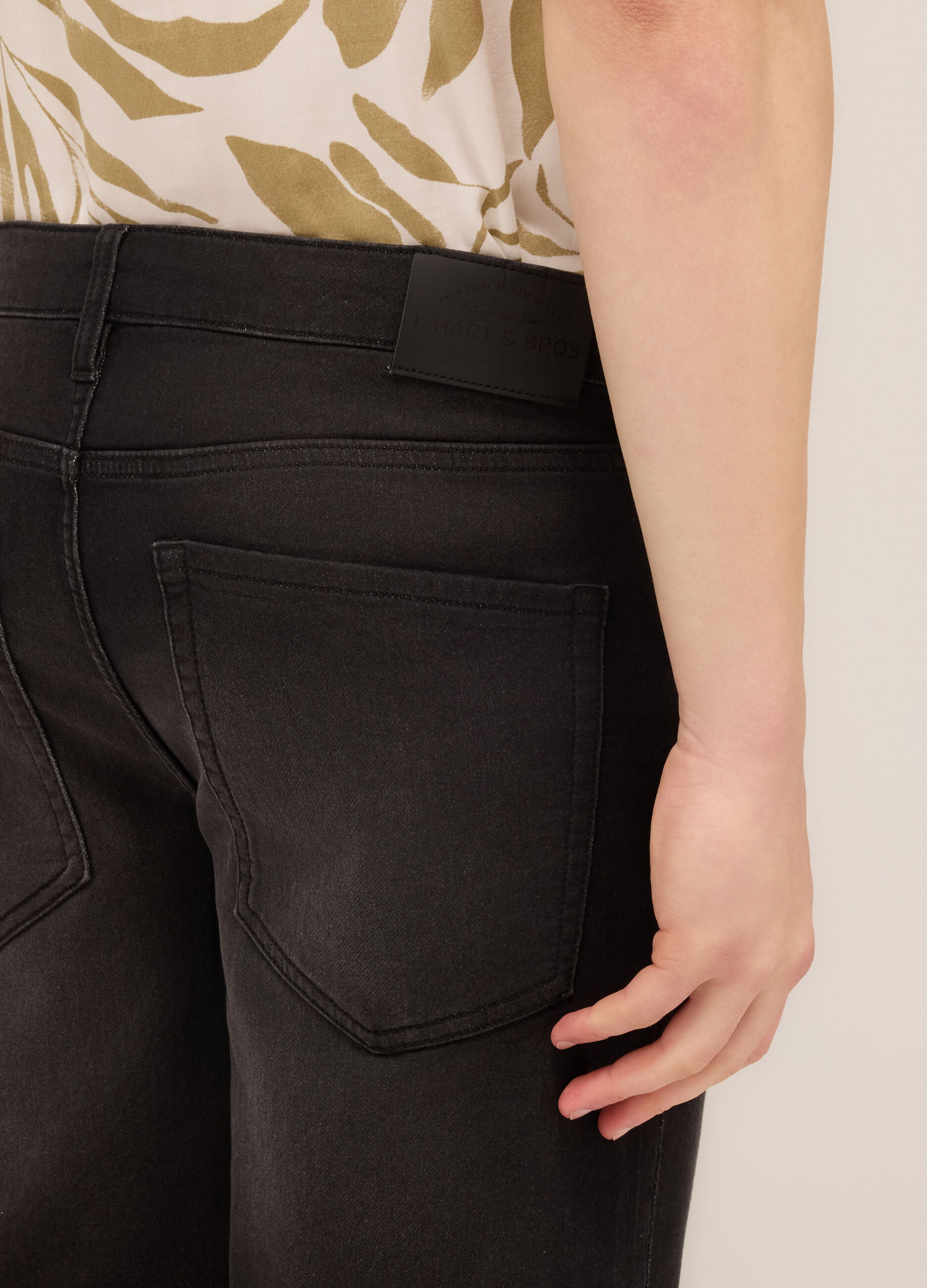 Bermuda regular fit in denim stretch uomo_2