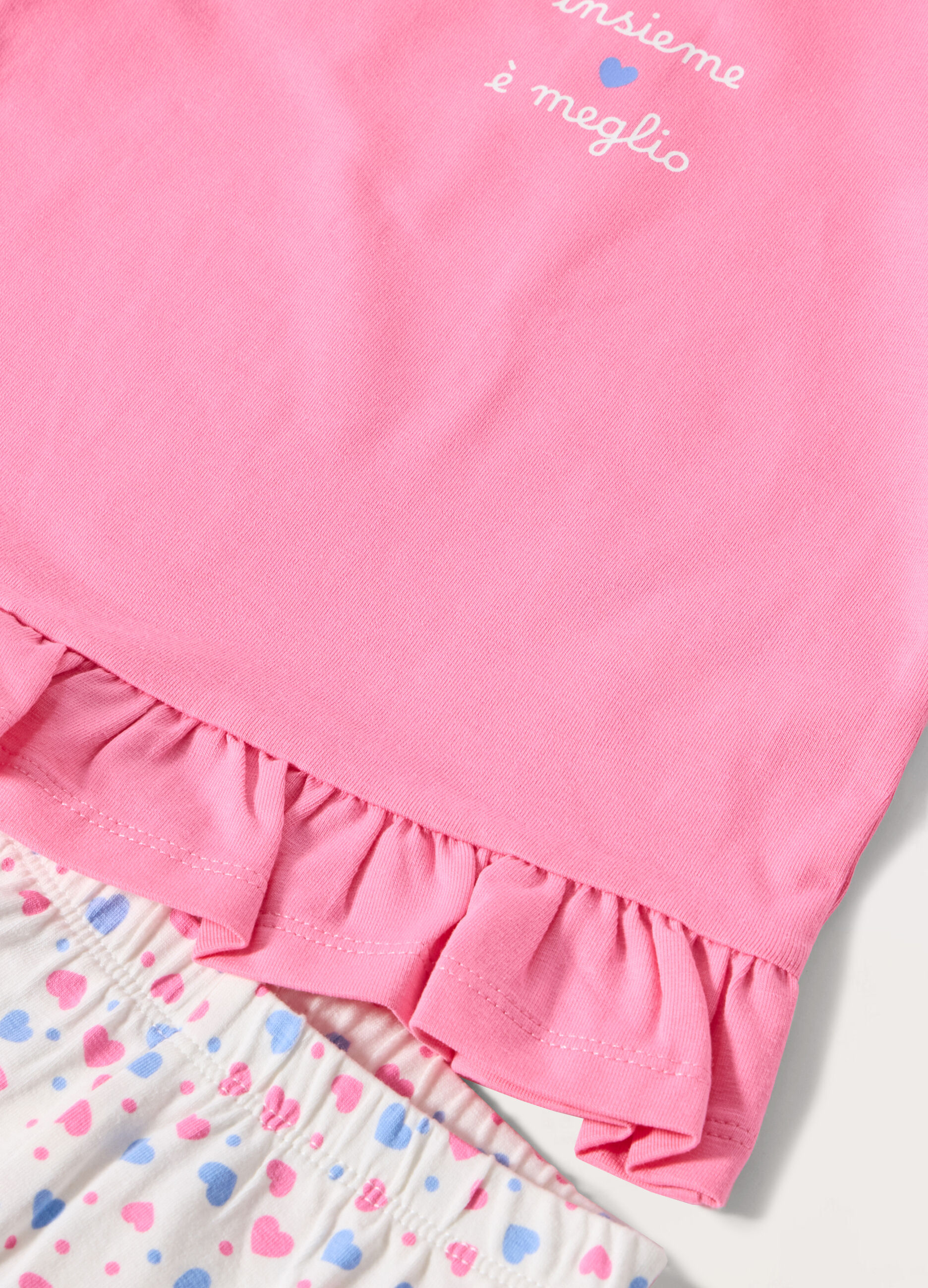 Jogging set in cotone stretch neonata_1