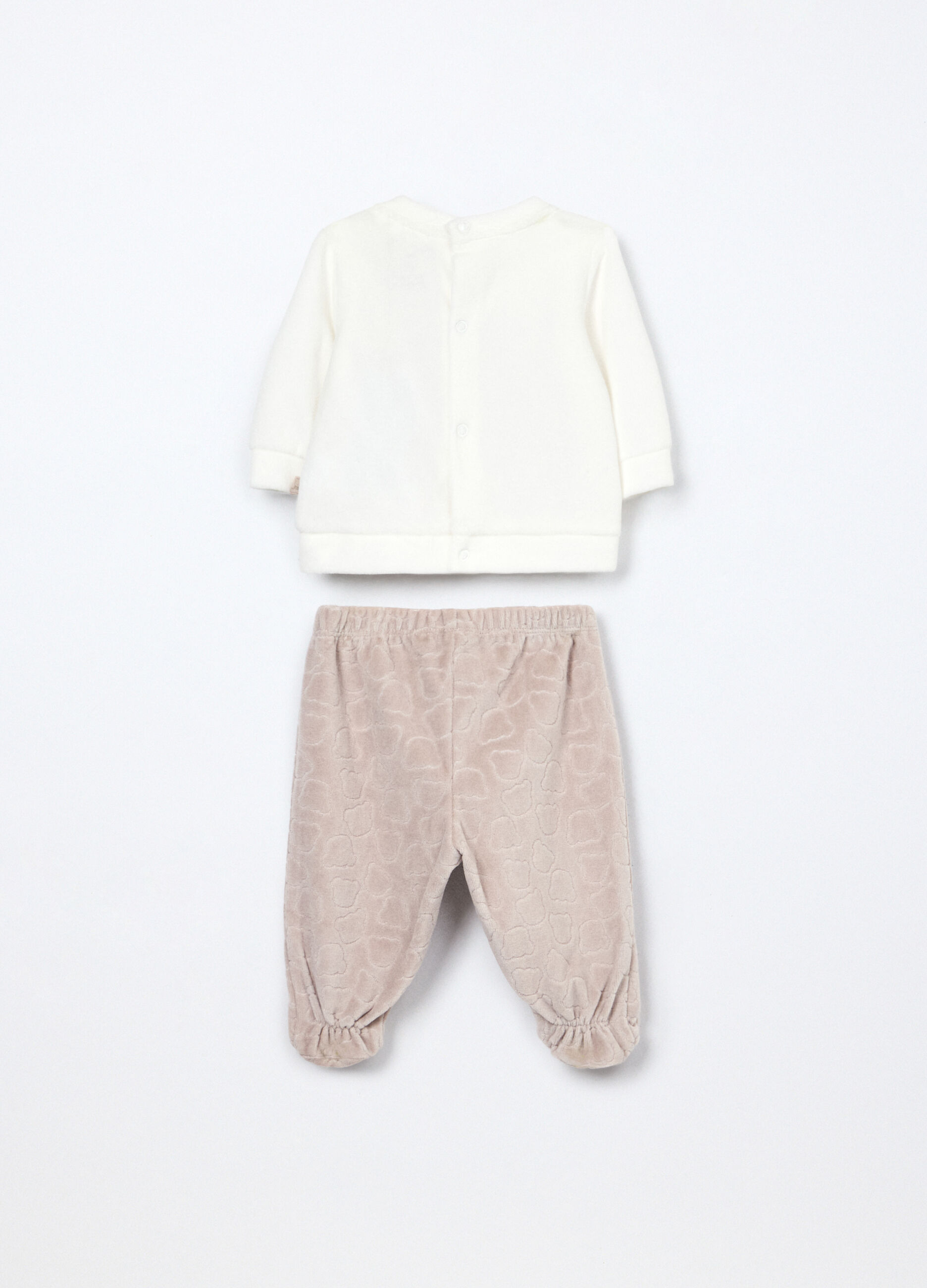 Set in misto cotone velour_1