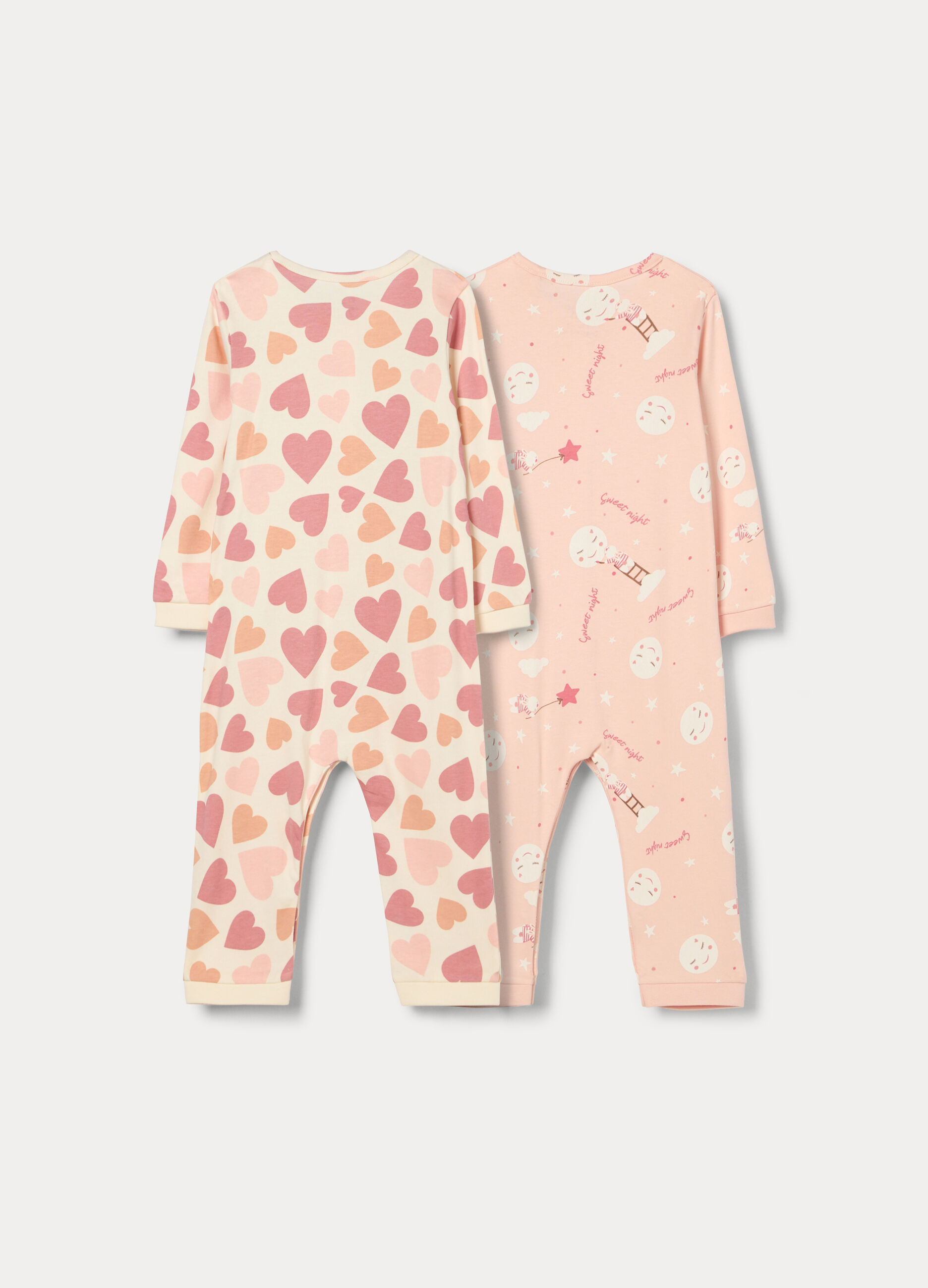 Pack 2 tutine pigiama in interlock di puro cotone _1
