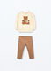 Jogging set in cotone fleece neonata_0