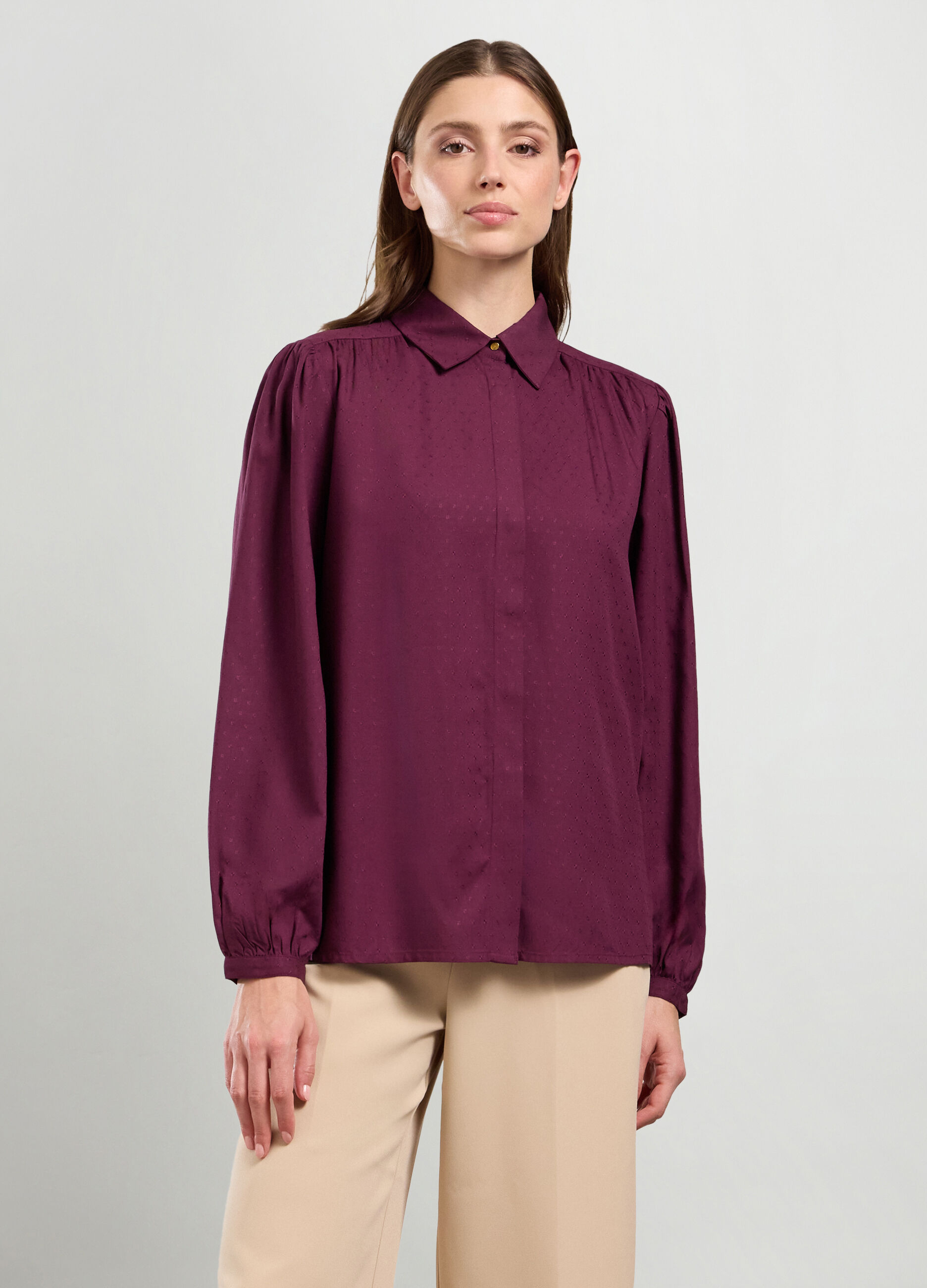 Camicia in pura viscosa donna_0
