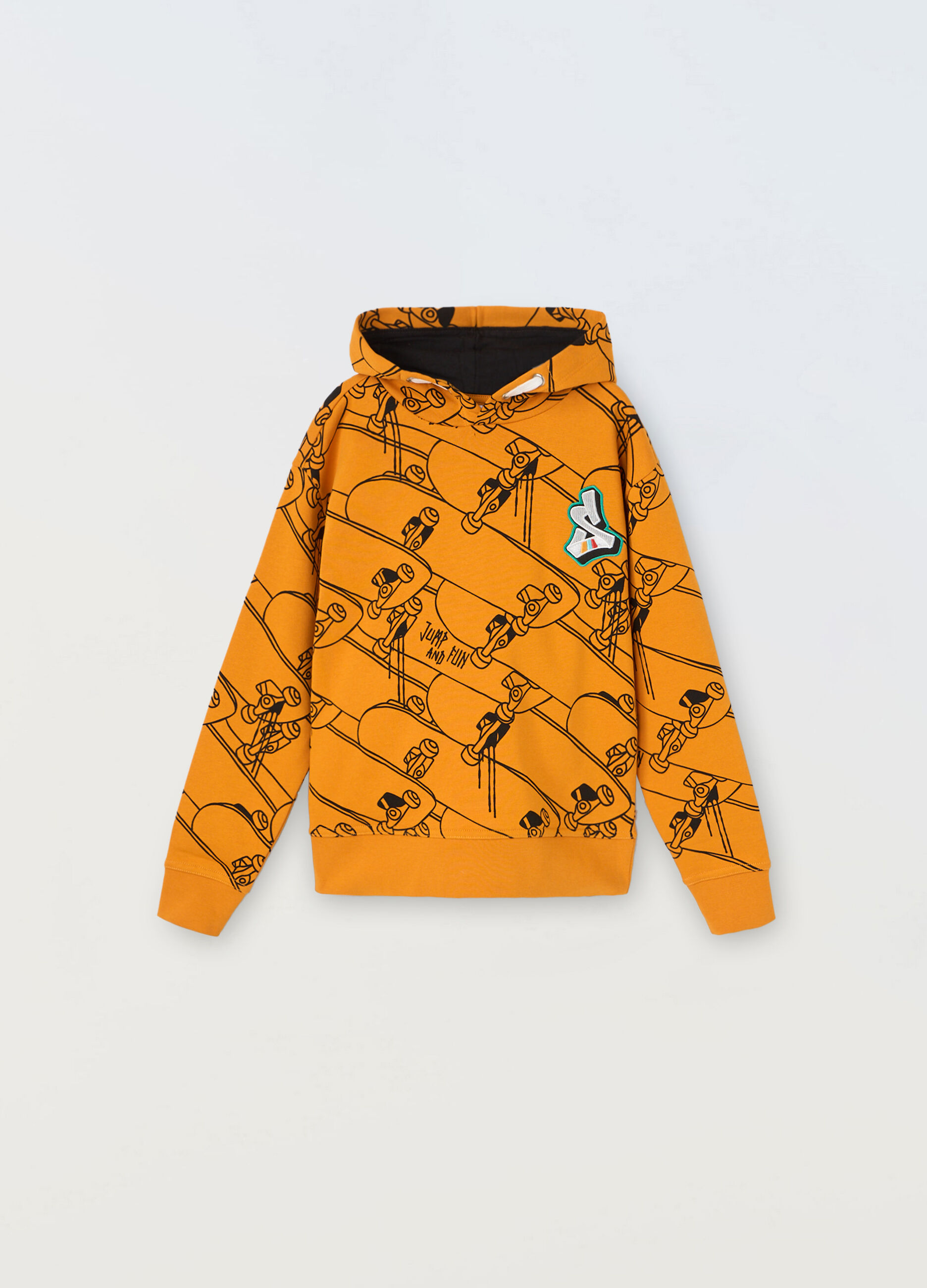 Felpa in misto cotone ragazzo_0