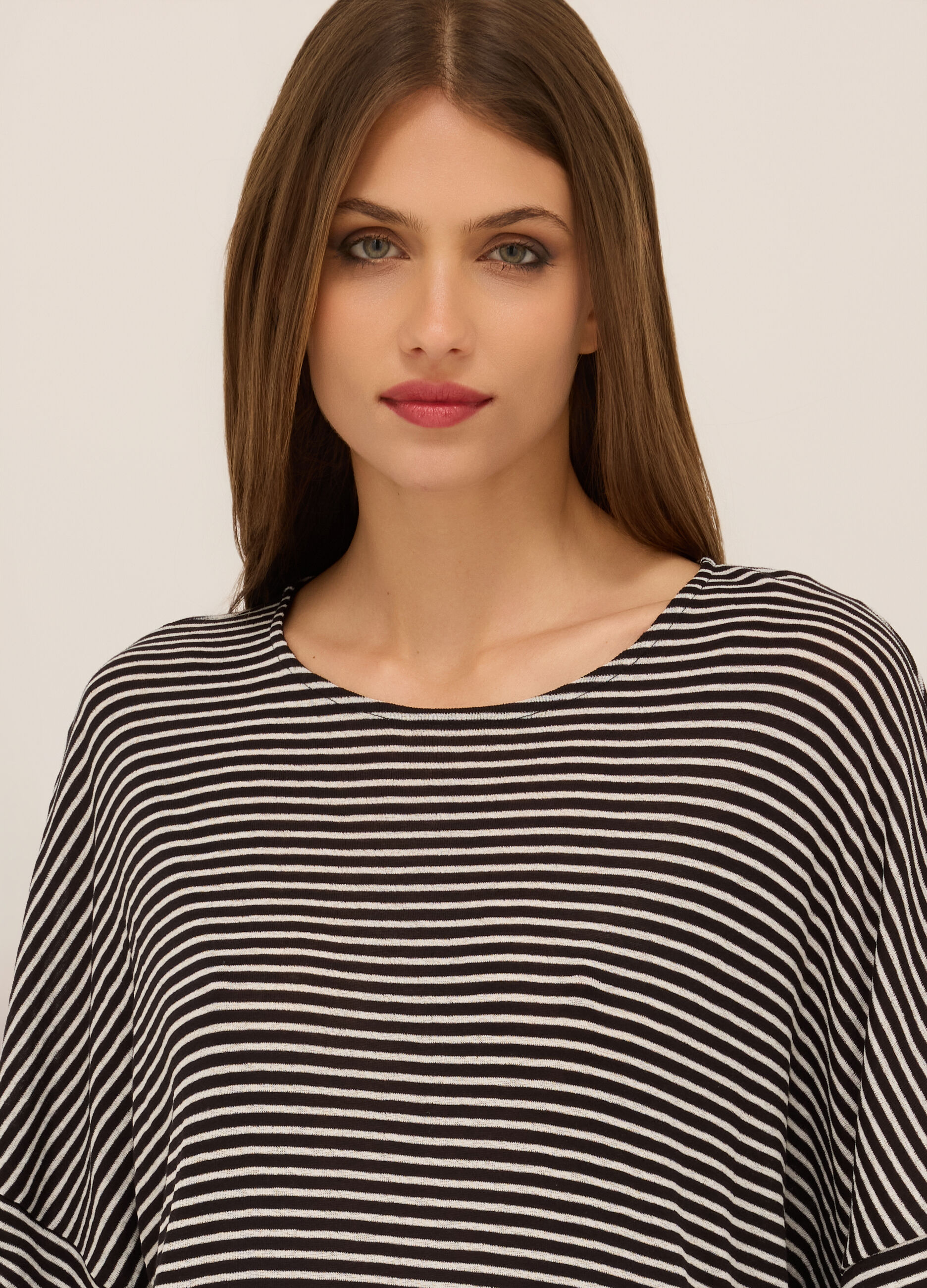 T-shirt misto viscosa donna_2