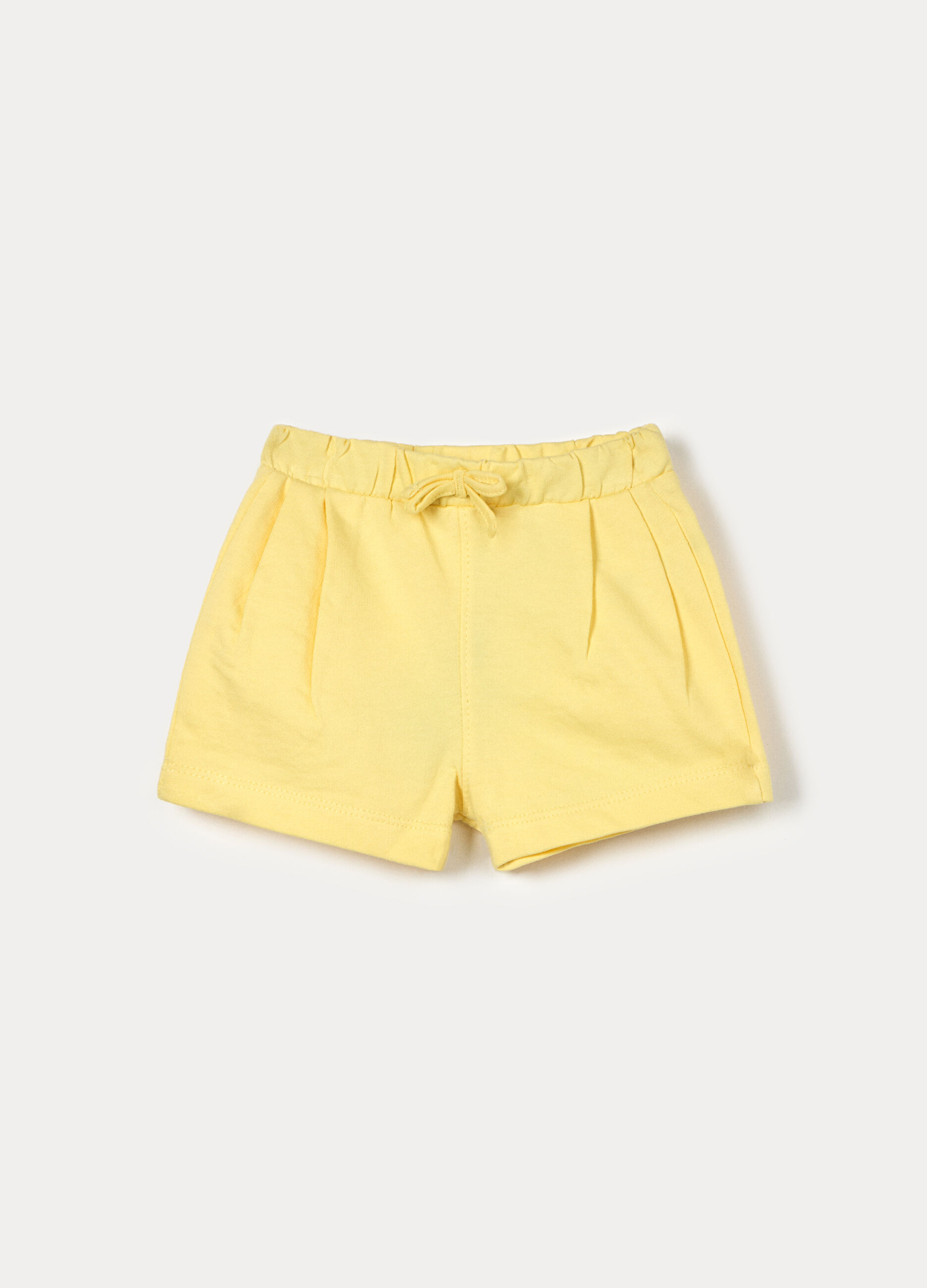 Short in french terry di puro cotone bimba_0