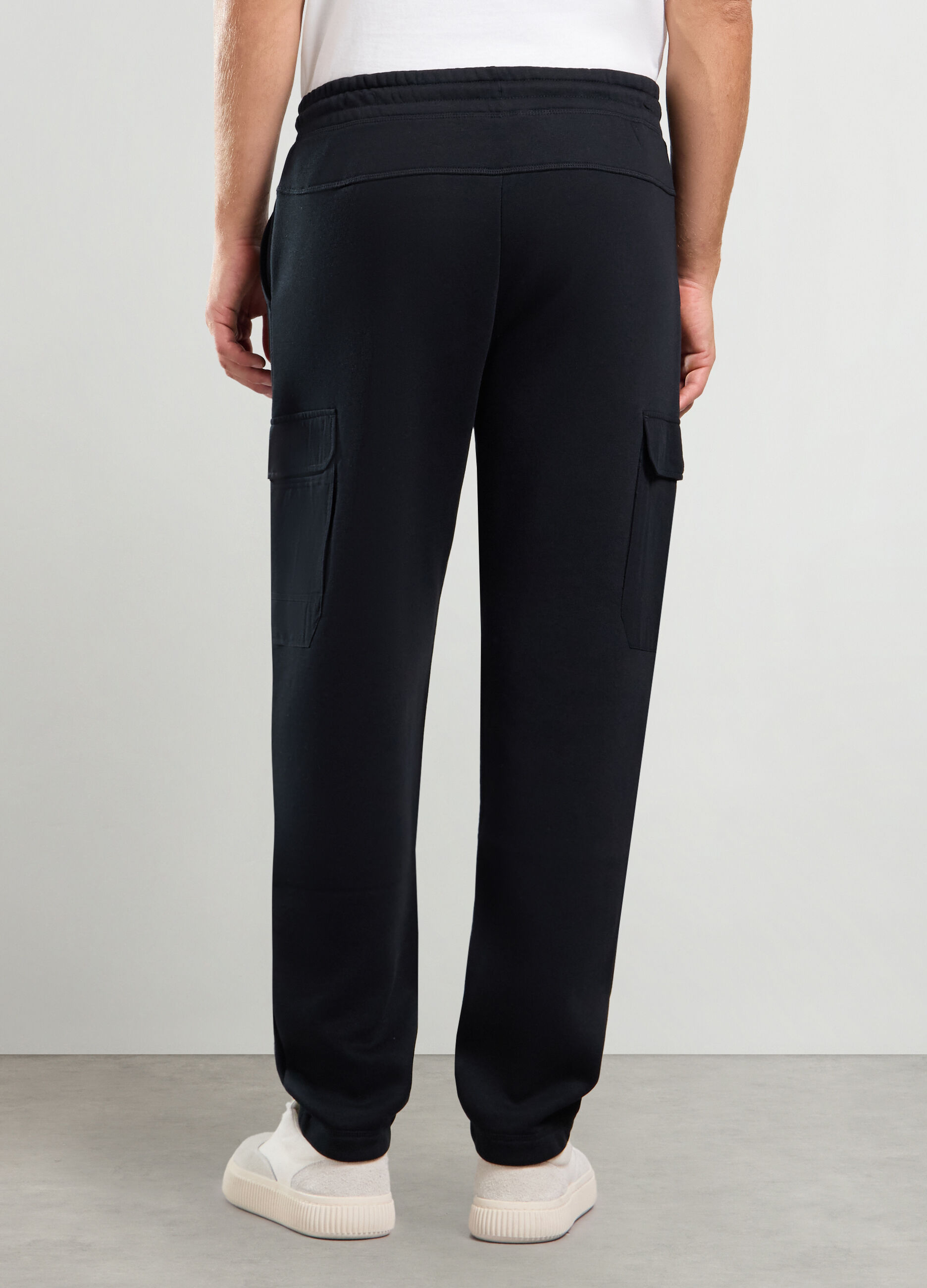 Jogger regular fit in misto cotone uomo_1