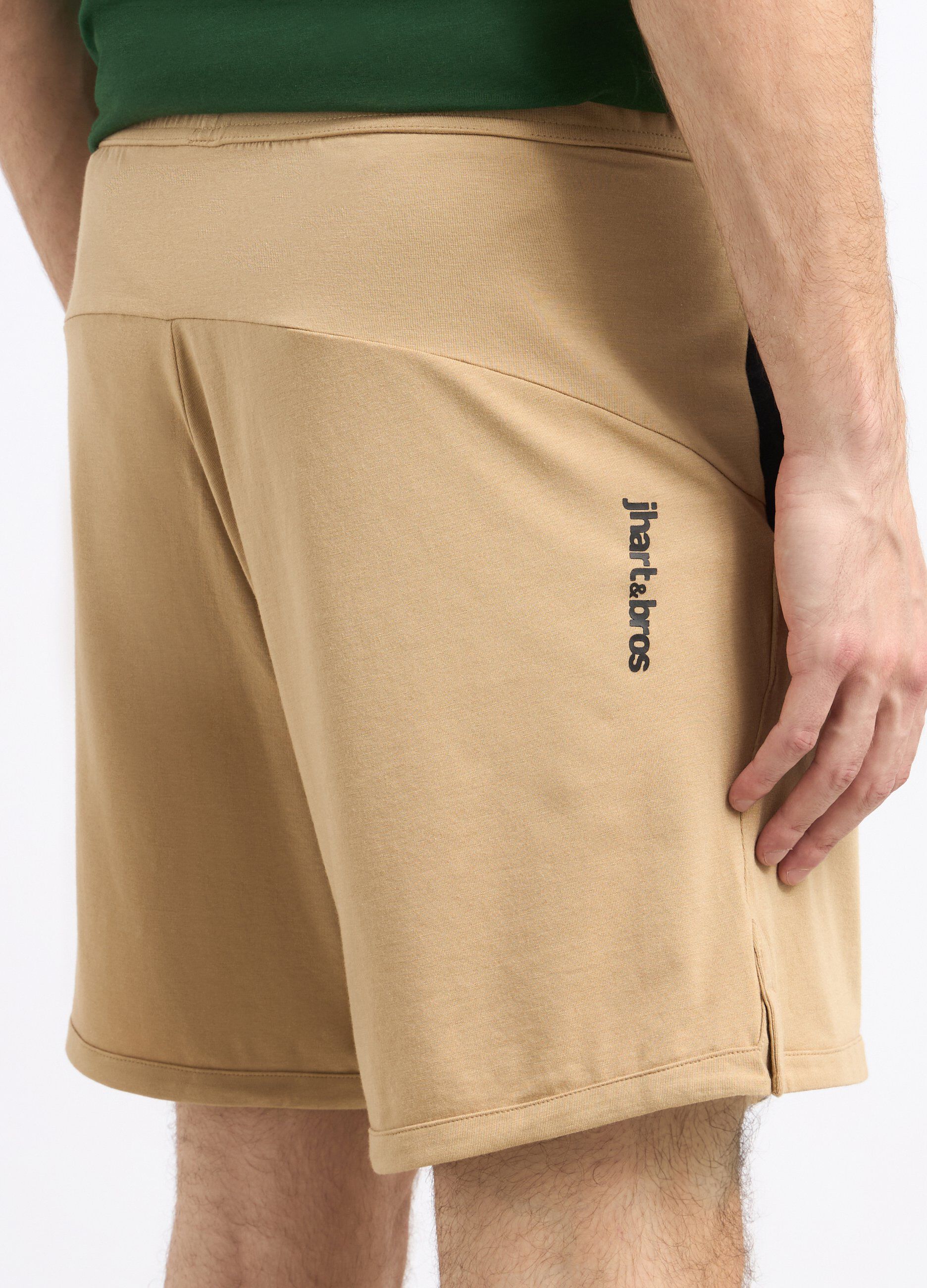 Shorts in misto cotone stretch uomo_2