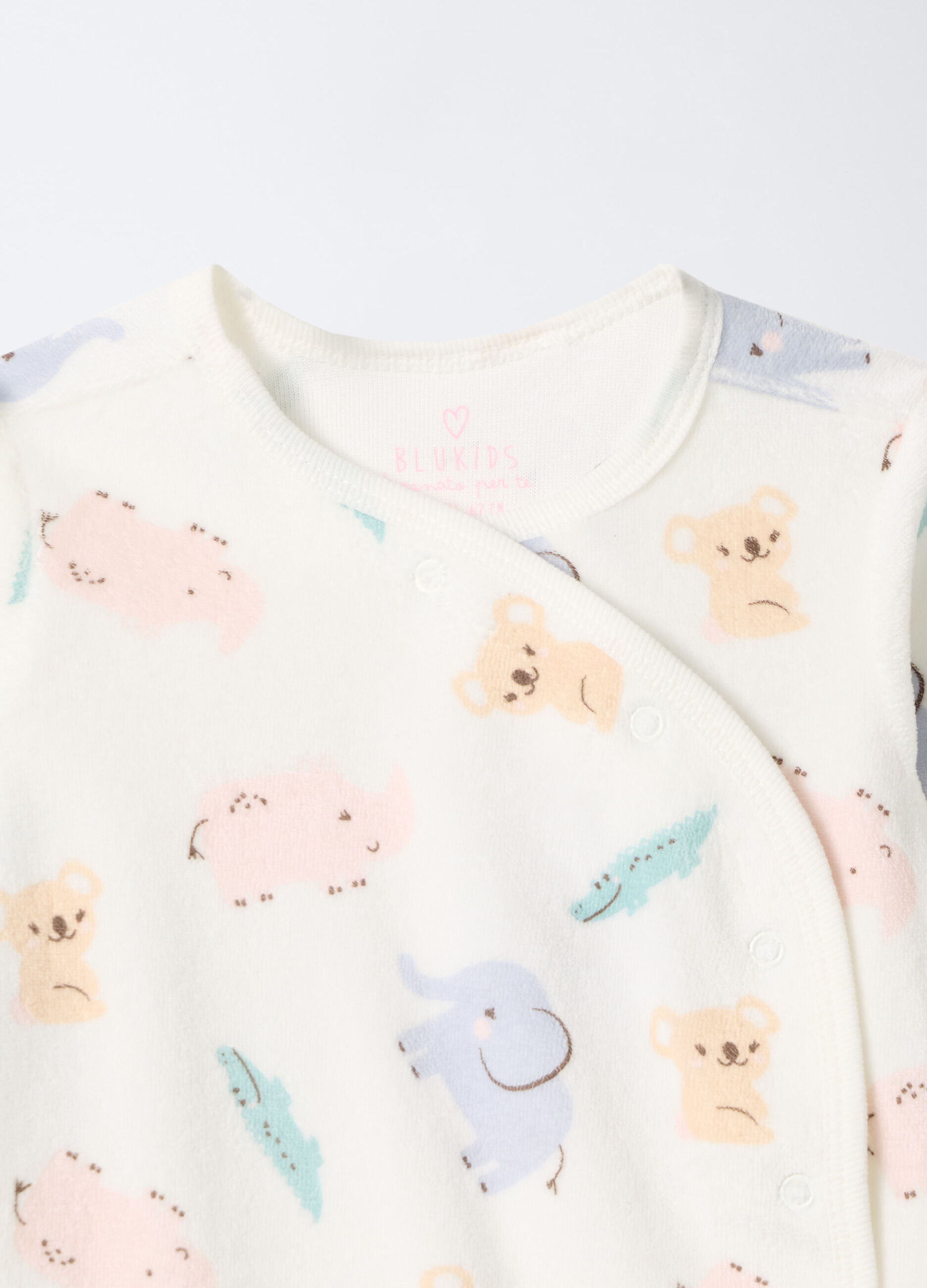 Pigiama velour misto cotone_2