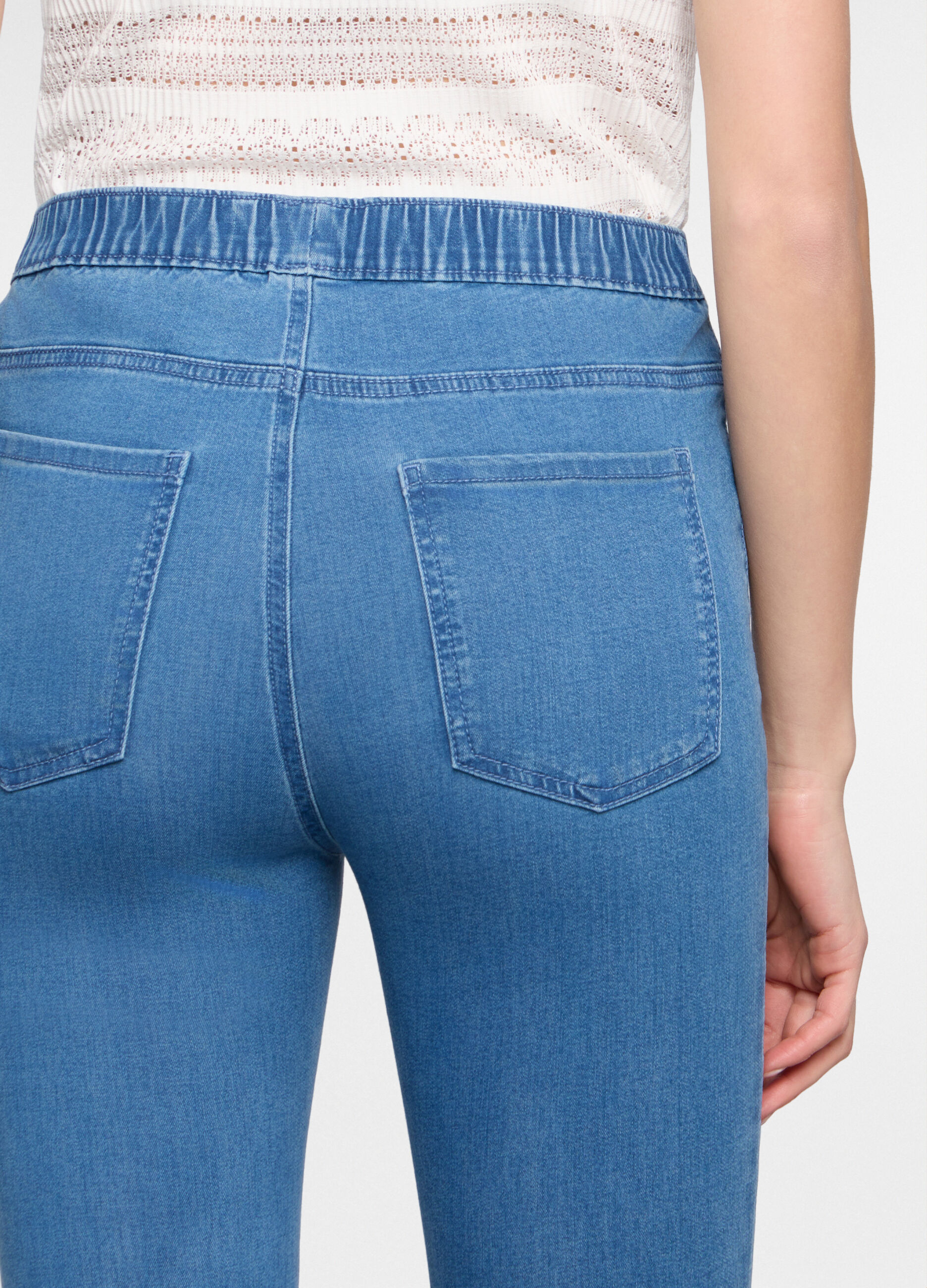 Capri fit Slim in denim stretch donna_2