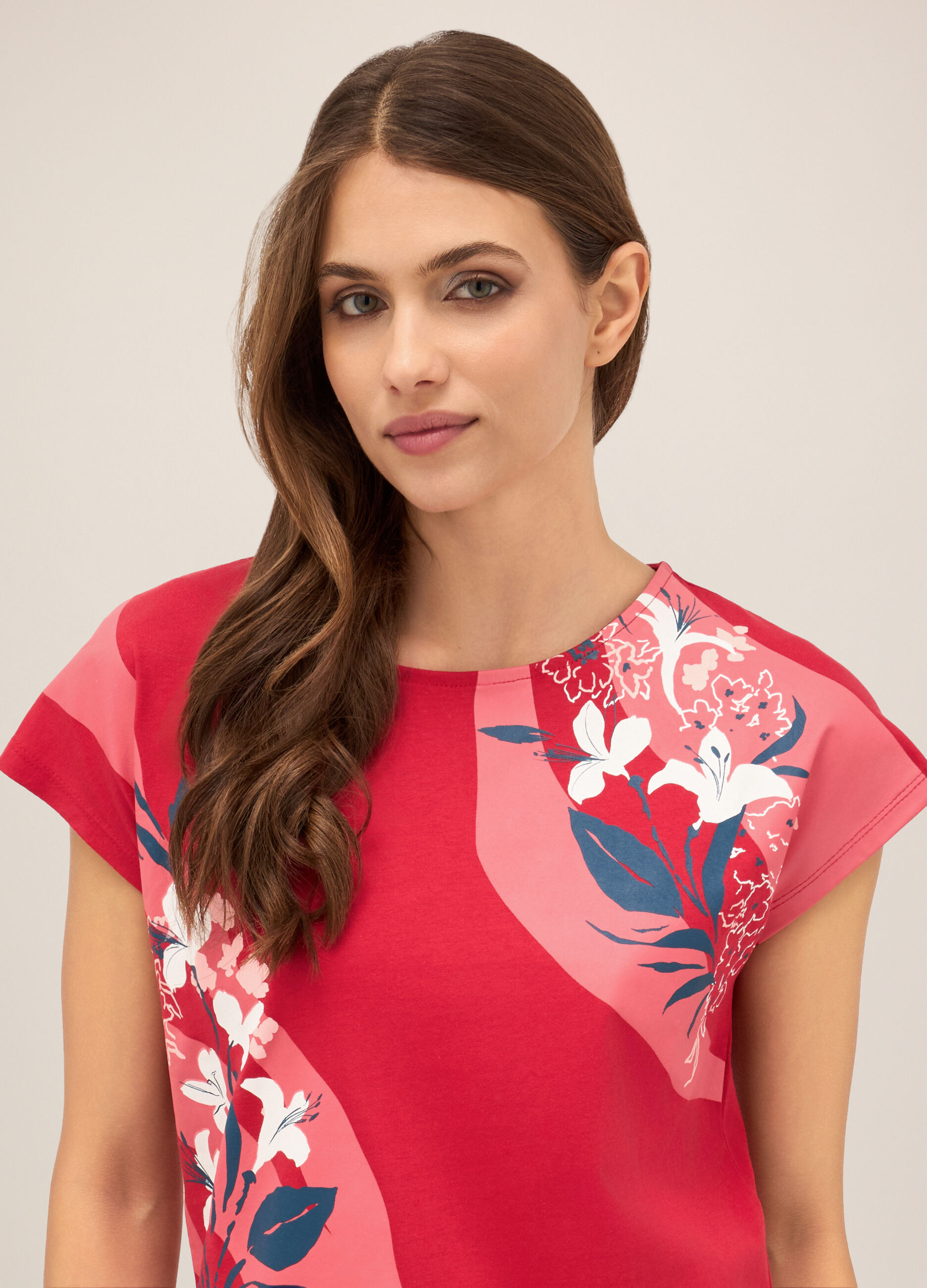 T-shirt in puro cotone donna_2