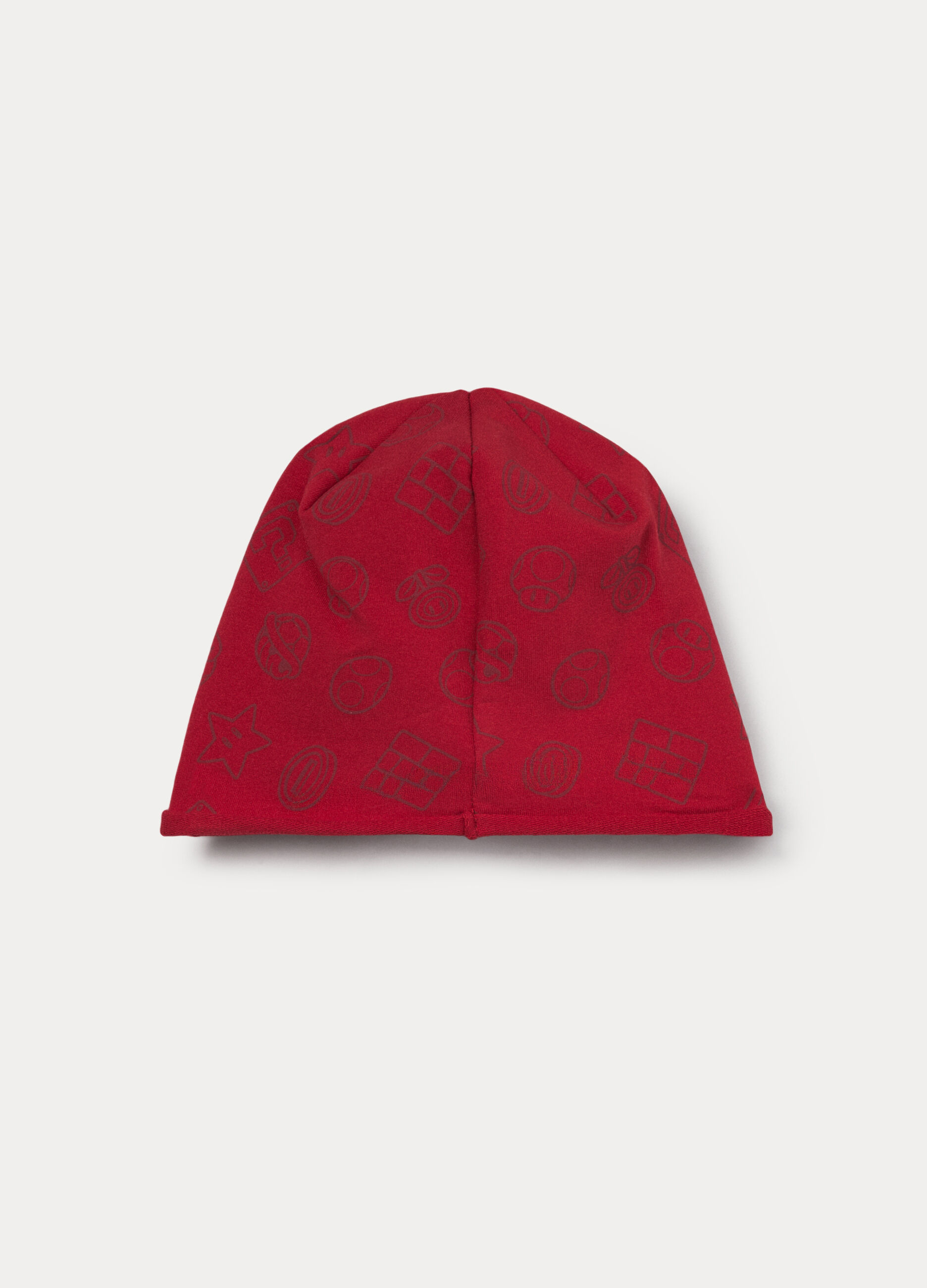 Berretto Super Mario in french terry stretch_1