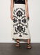 Gonna lunga misto lino donna_1