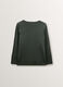 Maglia con scollo a V rasata donna curvy_1