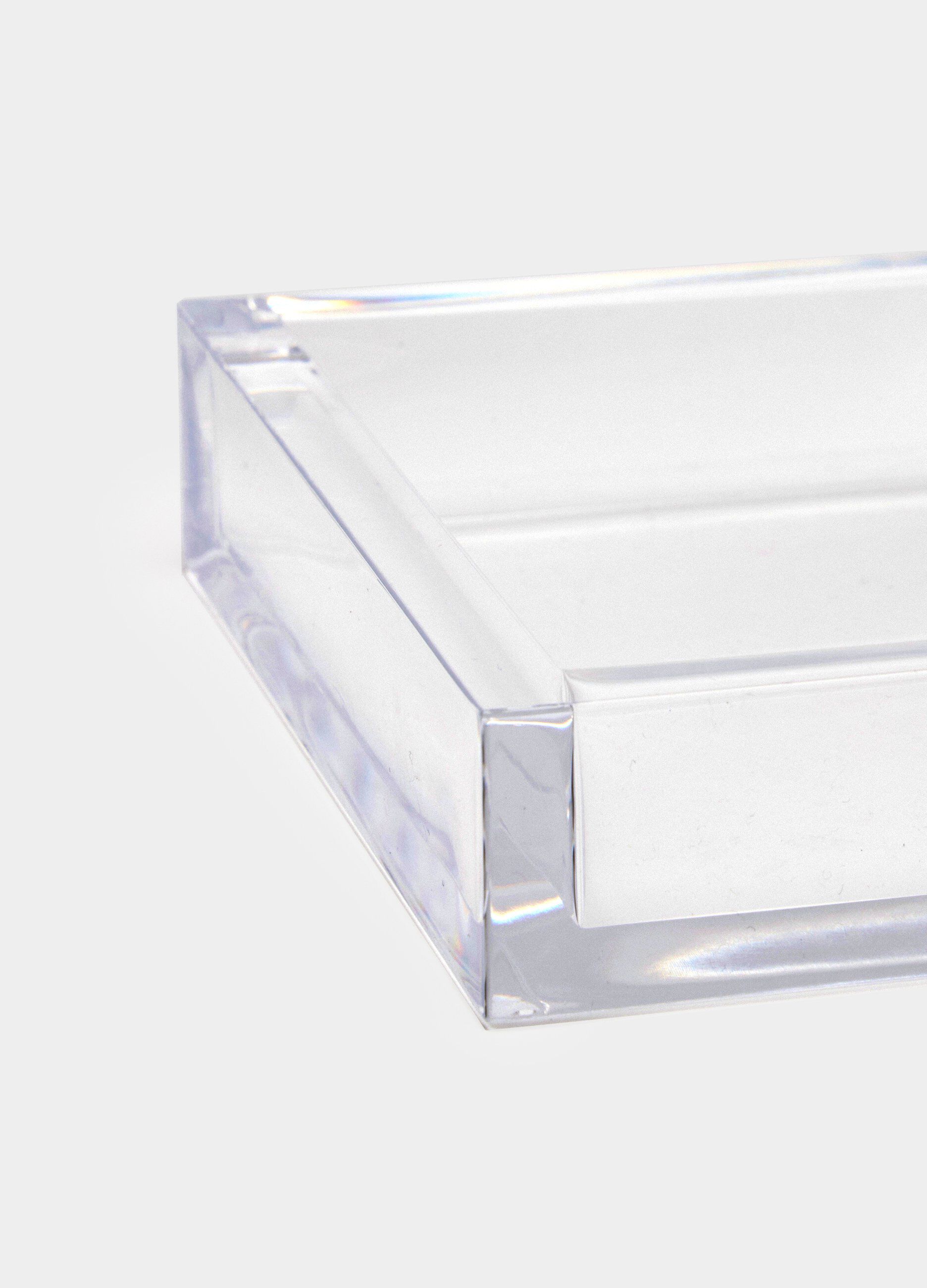 Vassoio rettangolare in plastica da bagno_1