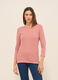 T-shirt in jersey di cotone stretch donna_0