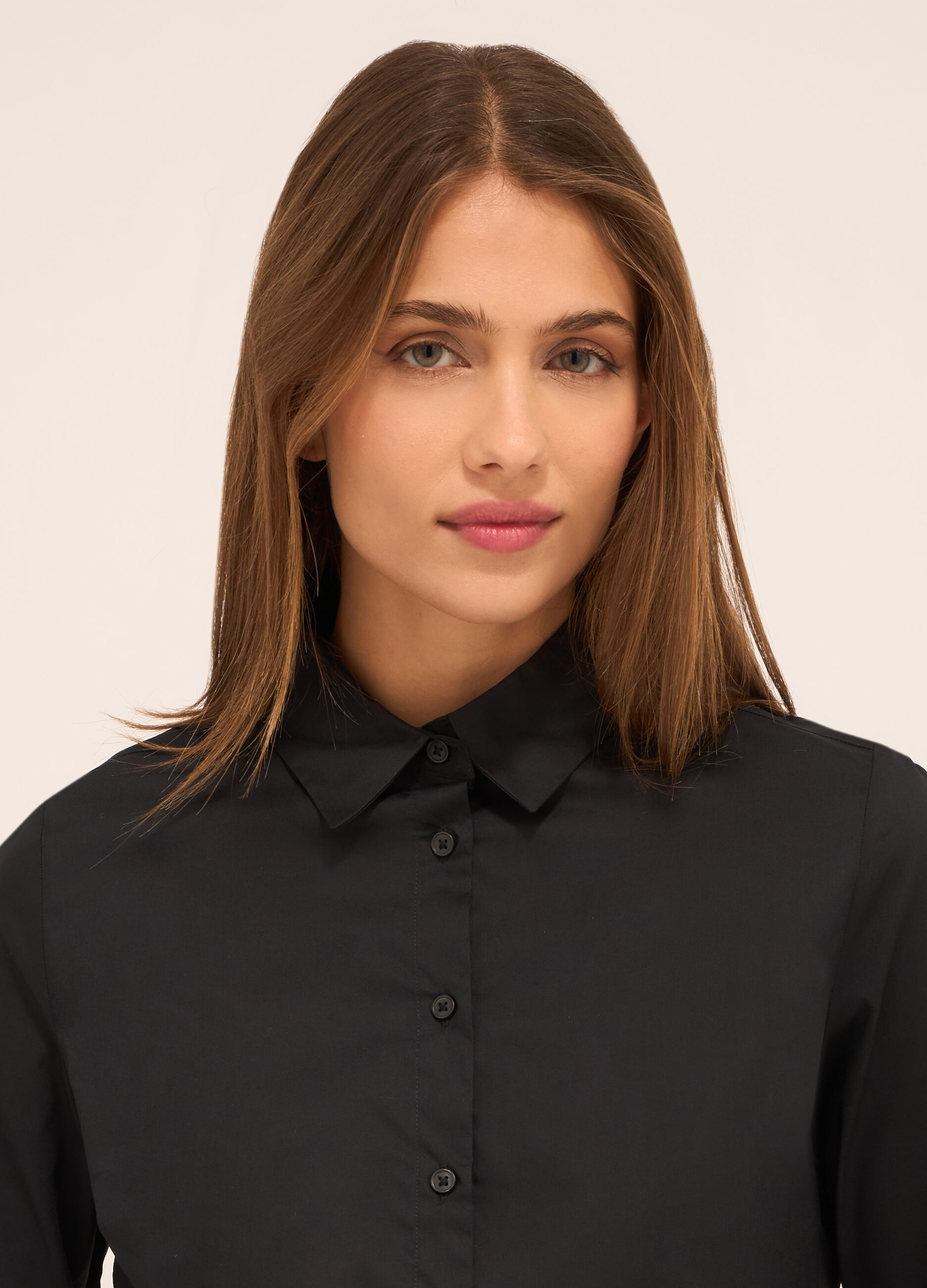 Camicia in poli-cotton donna_2