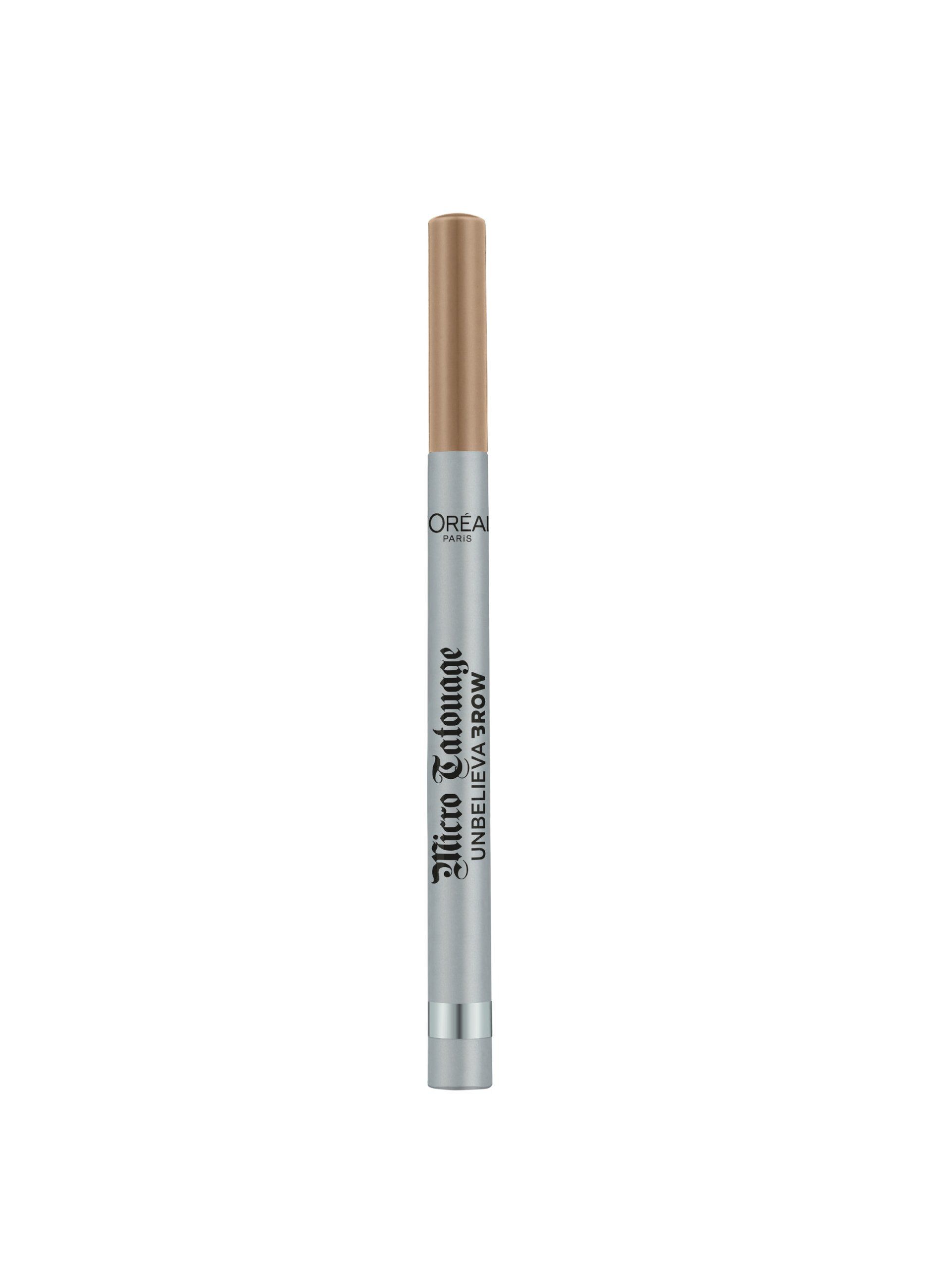 L'Oréal Paris Unbelievabrow Micro Tatouage, Pennarello per Sopracciglia, Effetto microblading, Blonde (101).