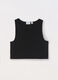 Top in jersey di cotone stretch ragazza_0