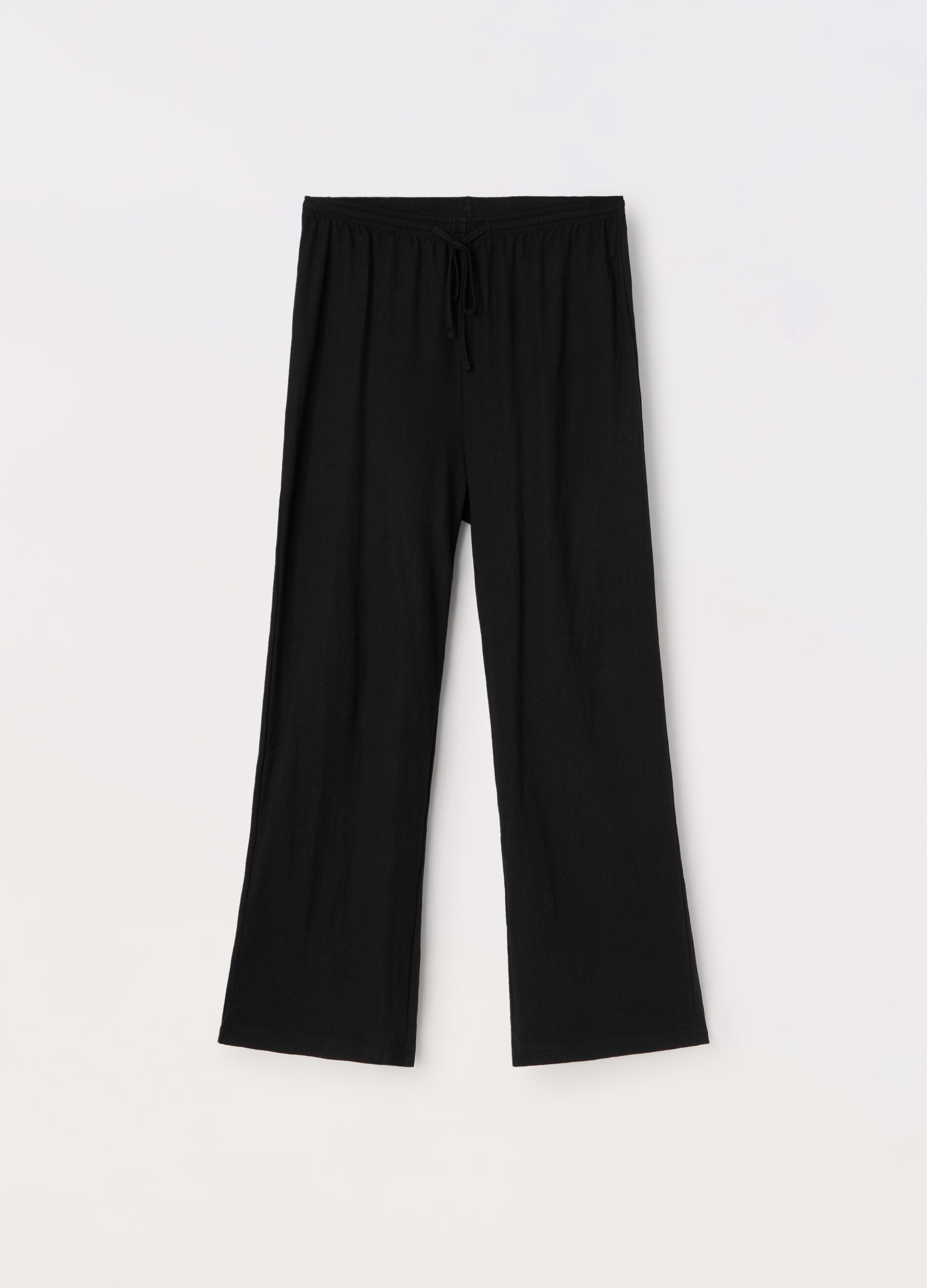 Pantaloni Piquet misto viscosa donna curvy_0