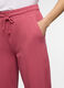 Jogger regular fit in jersey di cotone stretch donna_2